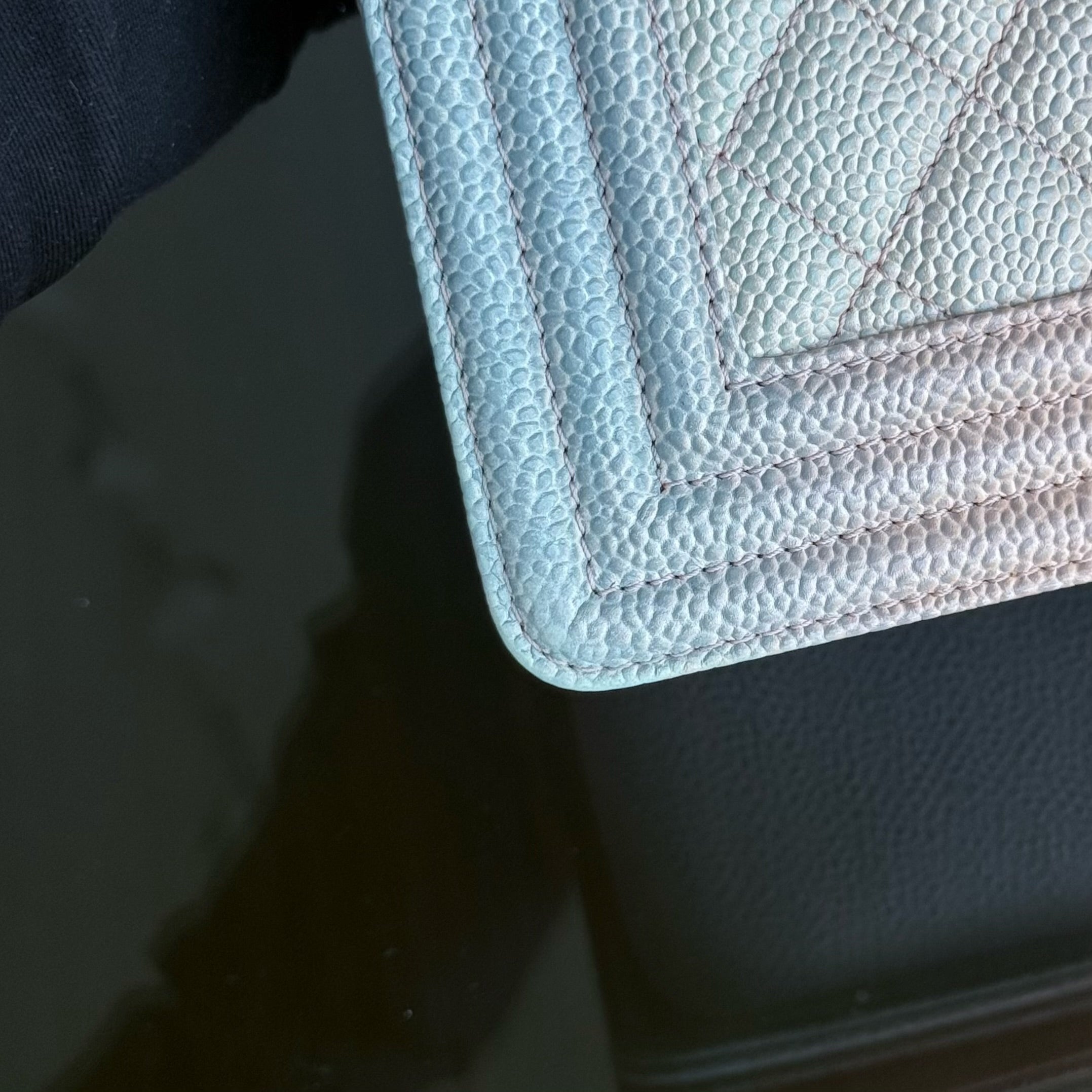 Chanel Boy Medium - Caviar 25CM Quilted Grained Calfskin Rainbow Limited Edition Series 25