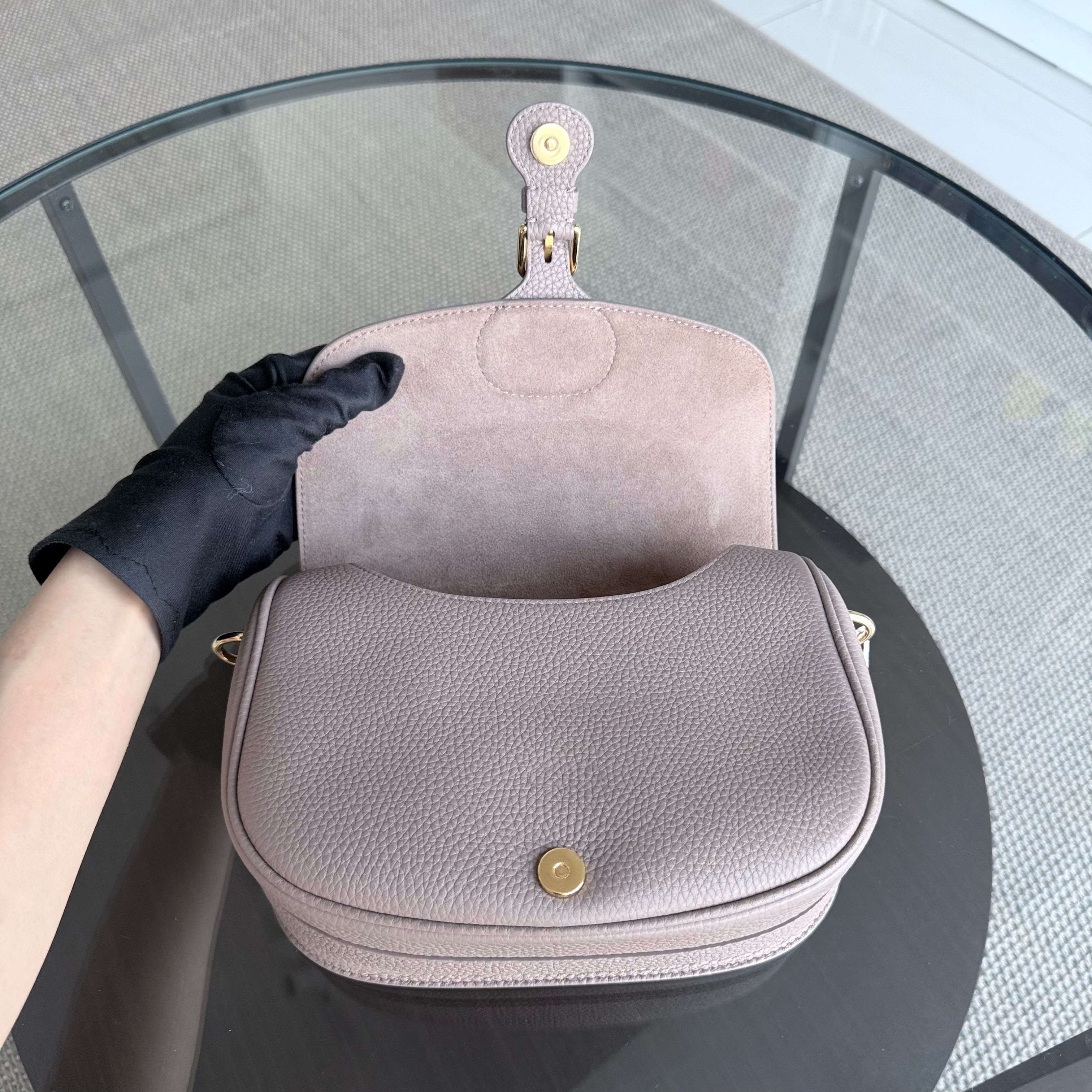 Dior Bobby Medium - Caviar Brown Gold Hardware