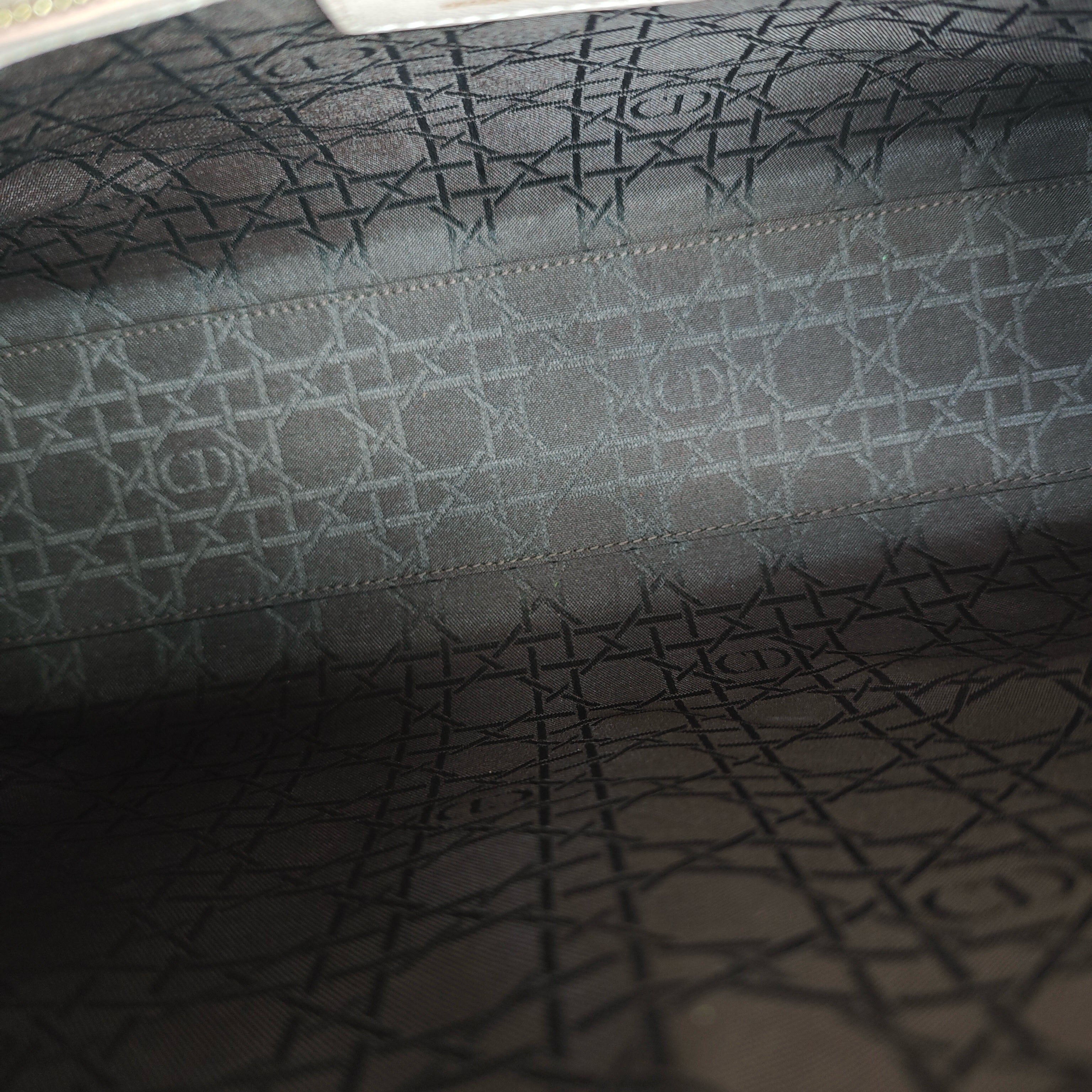 Dior Lady Large - Cannage Lambskin Light Pink Gold Hardware