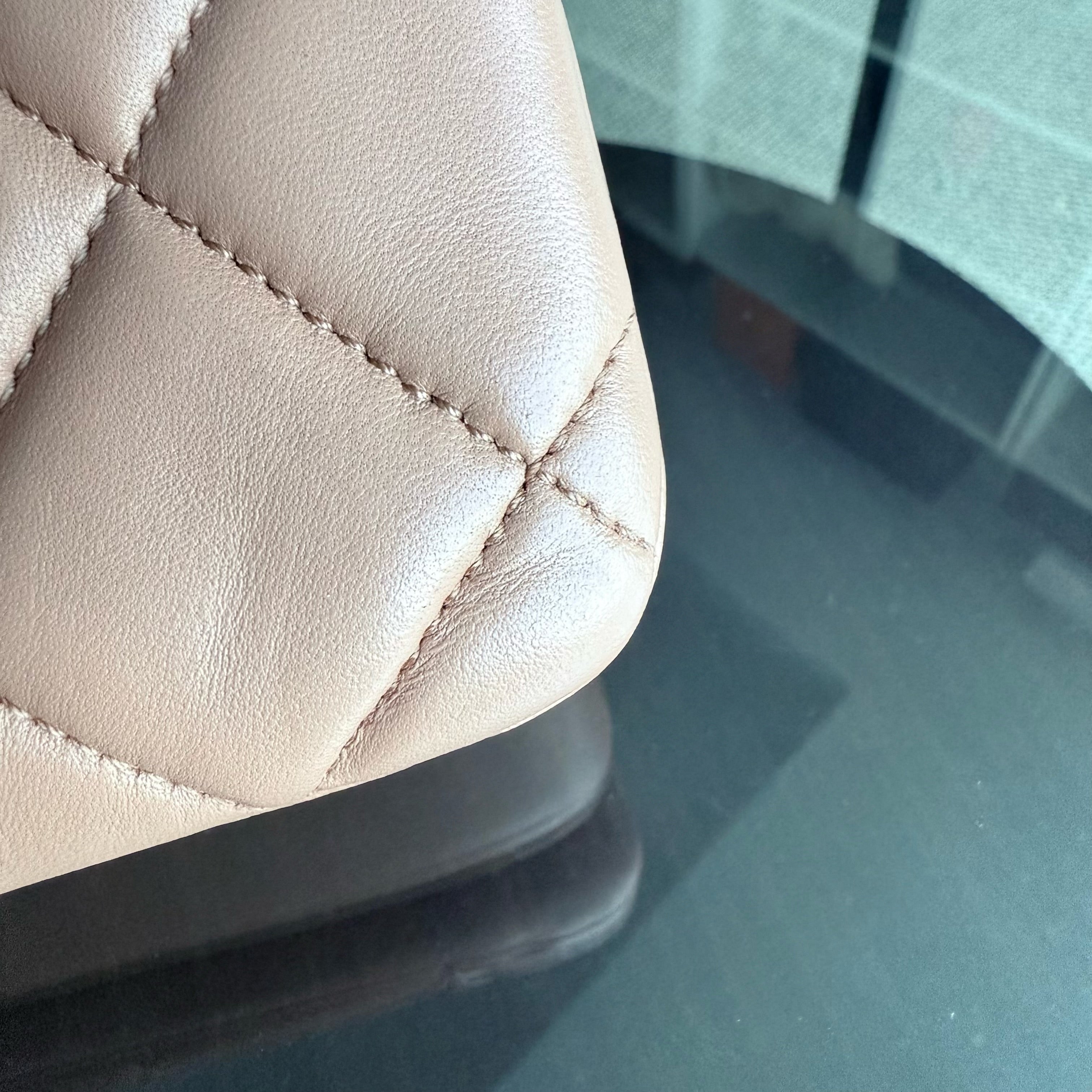 Chanel Trendy CC Small - Cannage Lambskin Blush Gold Hardware Series 23