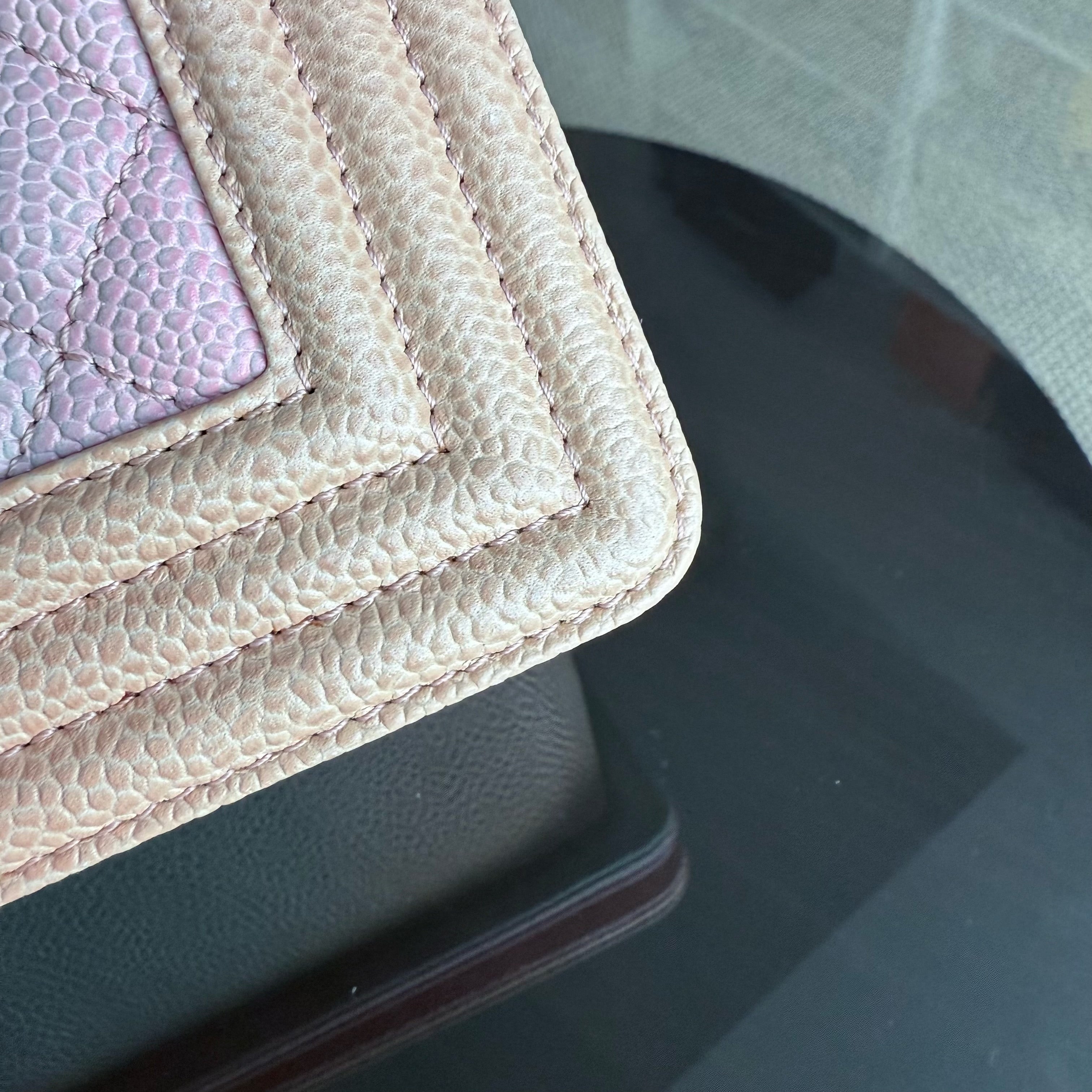Chanel Boy Medium - Caviar 25CM Quilted Grained Calfskin Rainbow Limited Edition Series 25