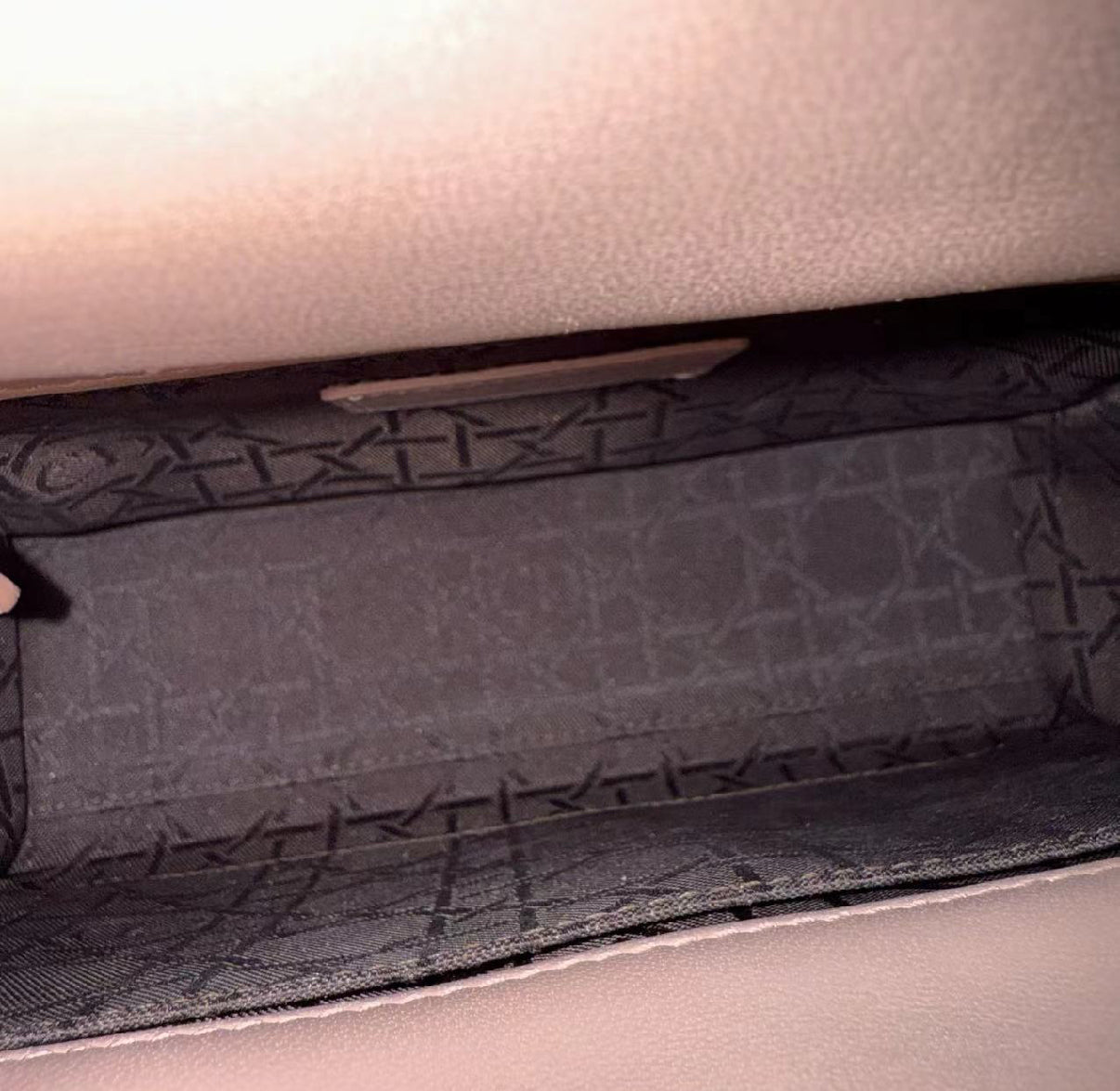 Dior Lady Small Flap - Cannage Lambskin Blush Pink Gold Hardware