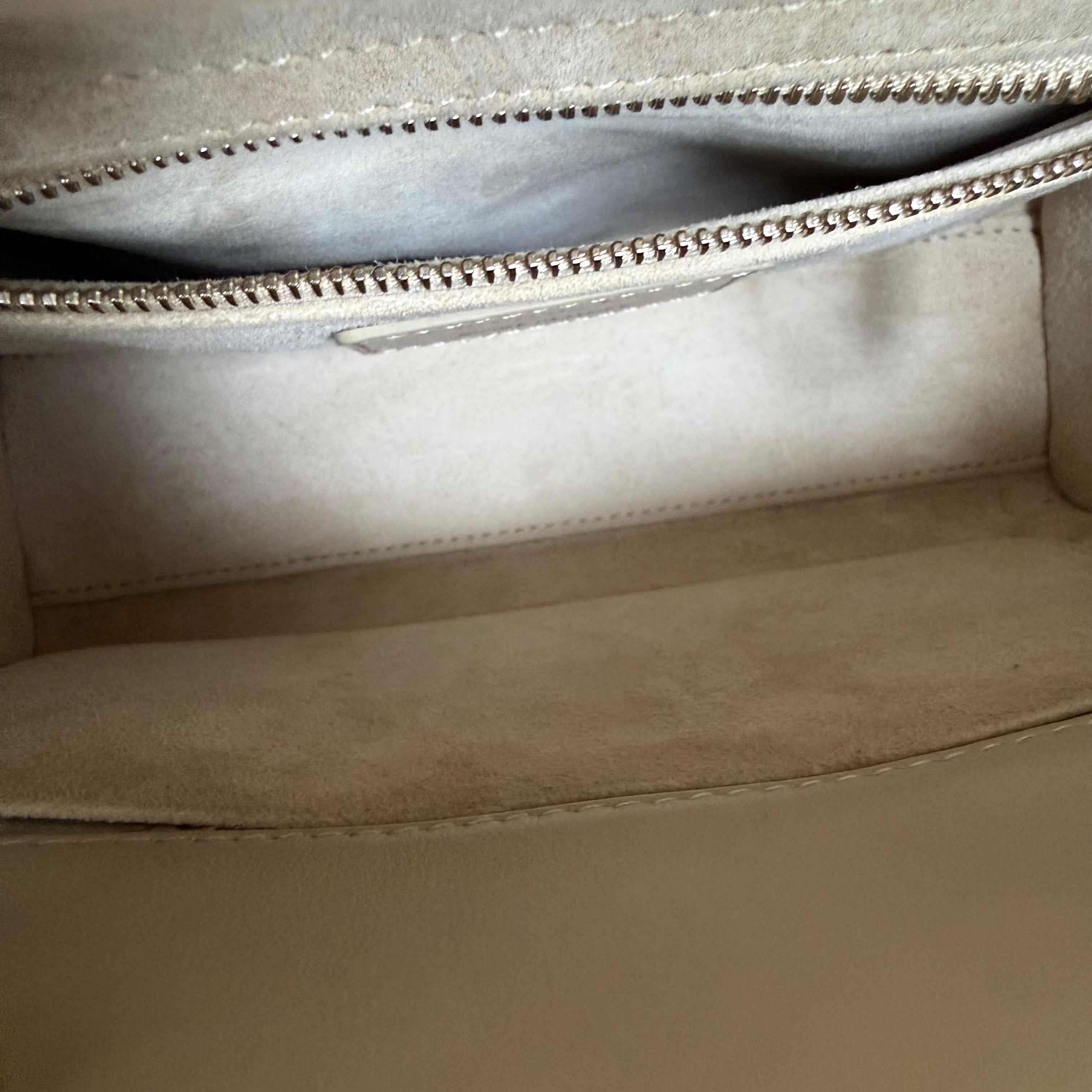 Dior Lady Small ABC Flap - Cannage Lambskin Beige Gold Hardware MyABC