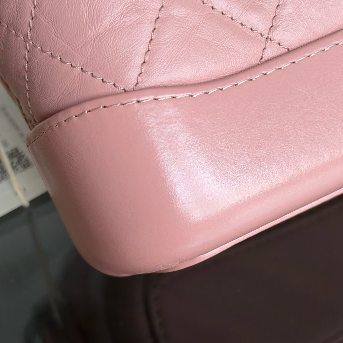 Chanel Gabrielle Small - Quilted Pink Calfskin Gold Hardware Series 27