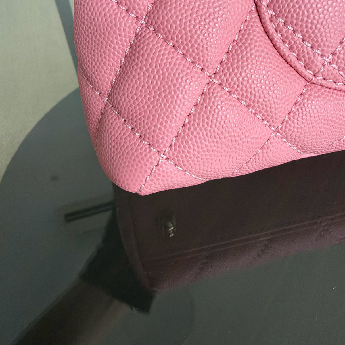 Chanel Coco Handle Small - Caviar Quilted Pink Gold Hardware Series 30