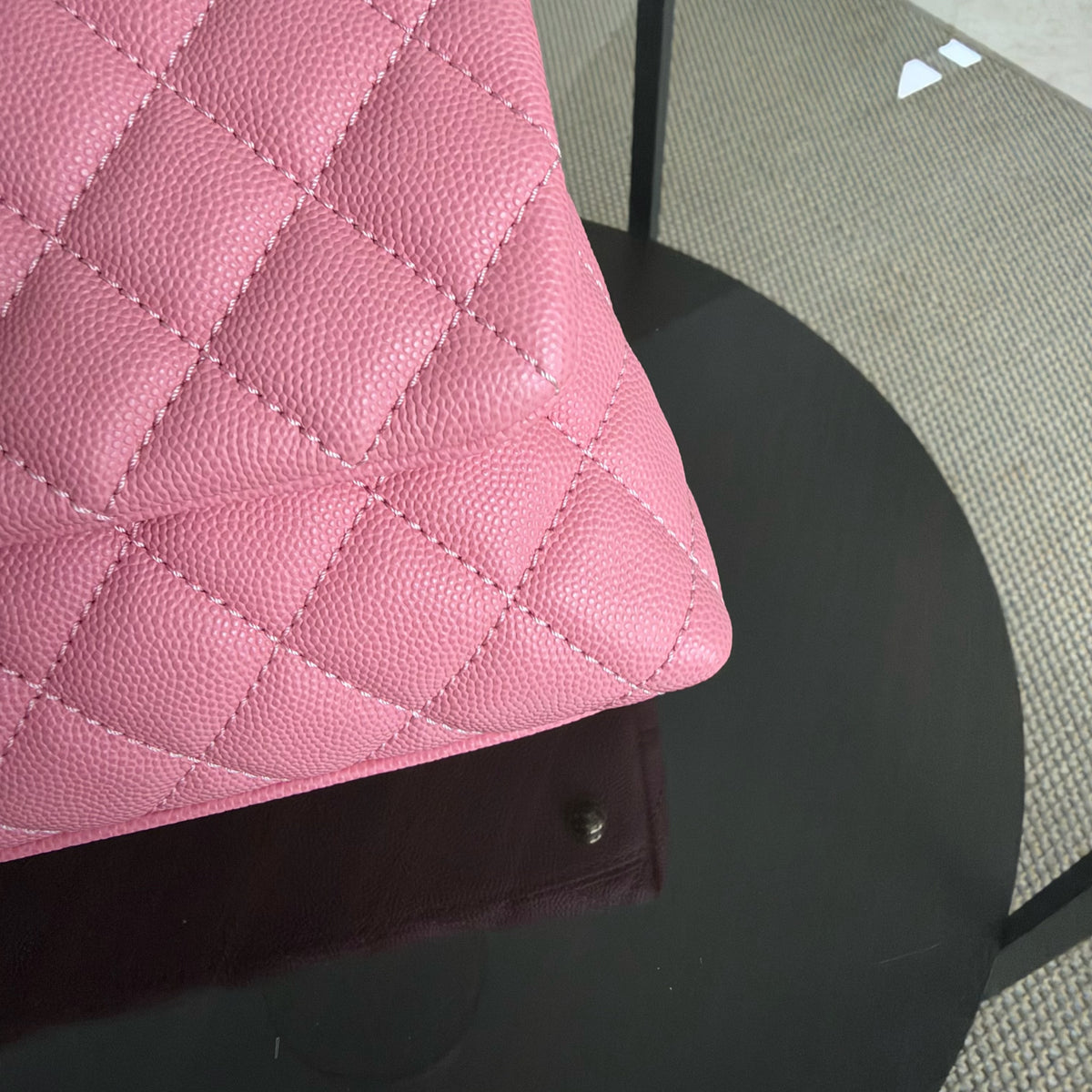 Chanel Coco Handle Small - Caviar Quilted Pink Gold Hardware Series 30