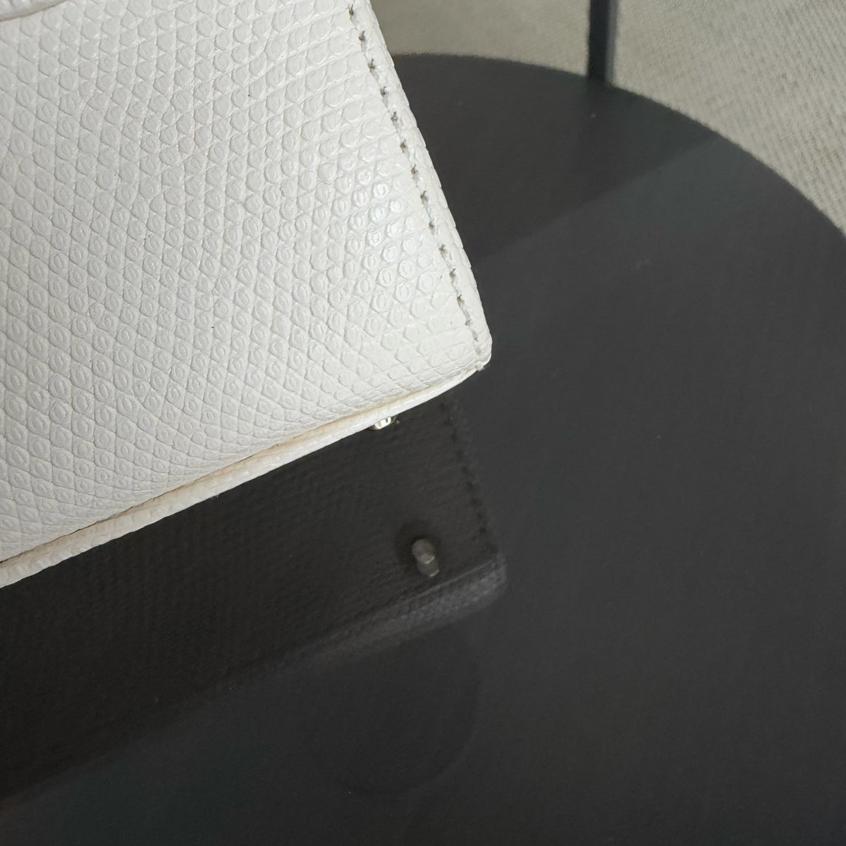 Dior Lady Mini - Exotic Lizard White Gold Hardware