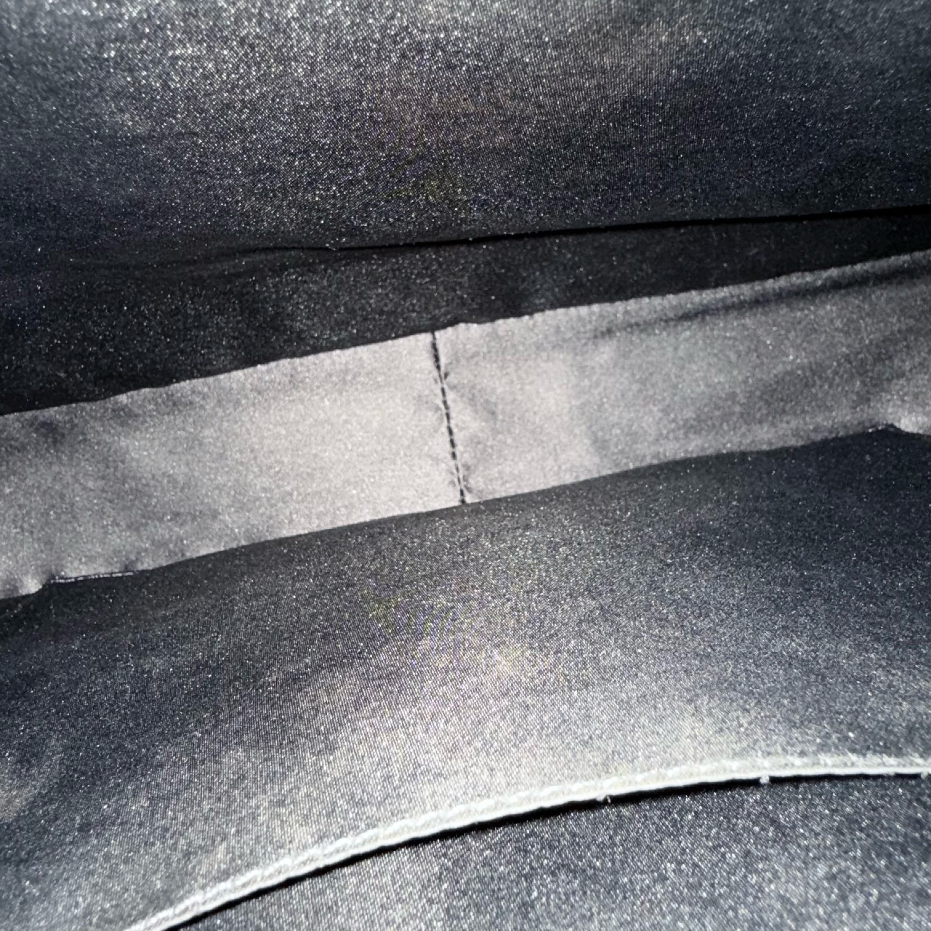 Chanel GST Grand Shopping Tote - Caviar Quilted Grained Calfskin Black Silver Hardware Series 19