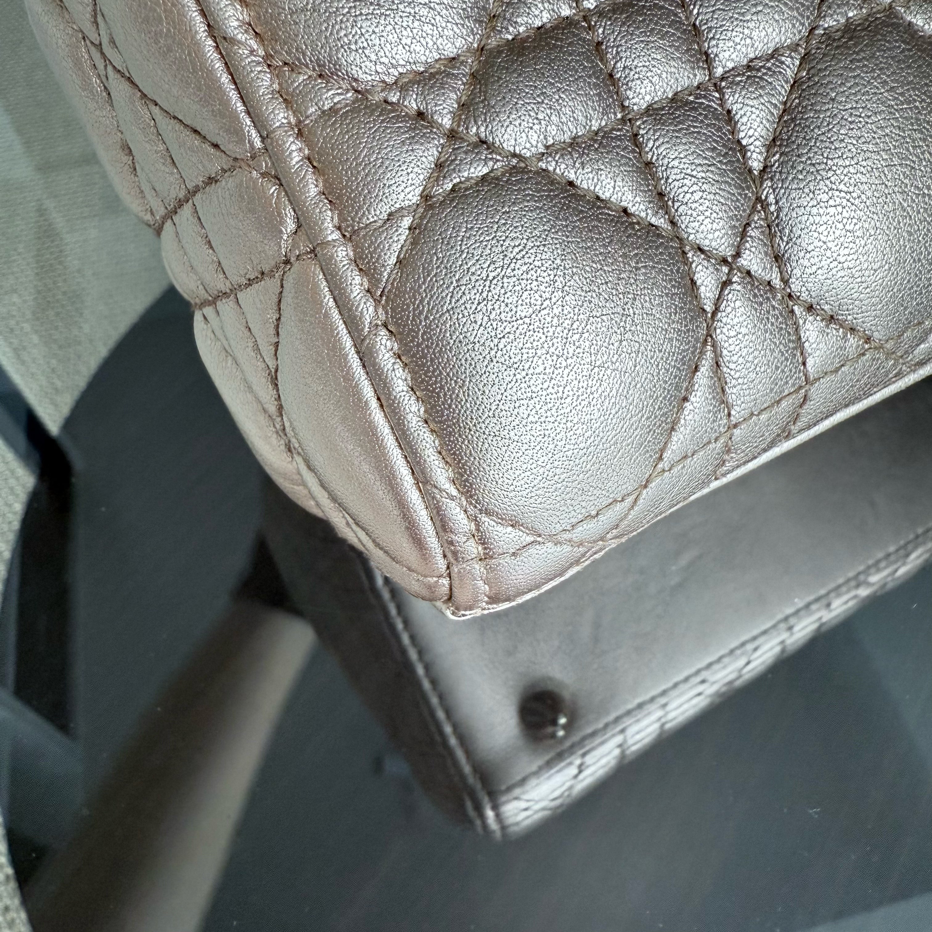 Dior Lady Small ABC - Cannage Lambskin MyABC Metallic Rose Gold Hardware