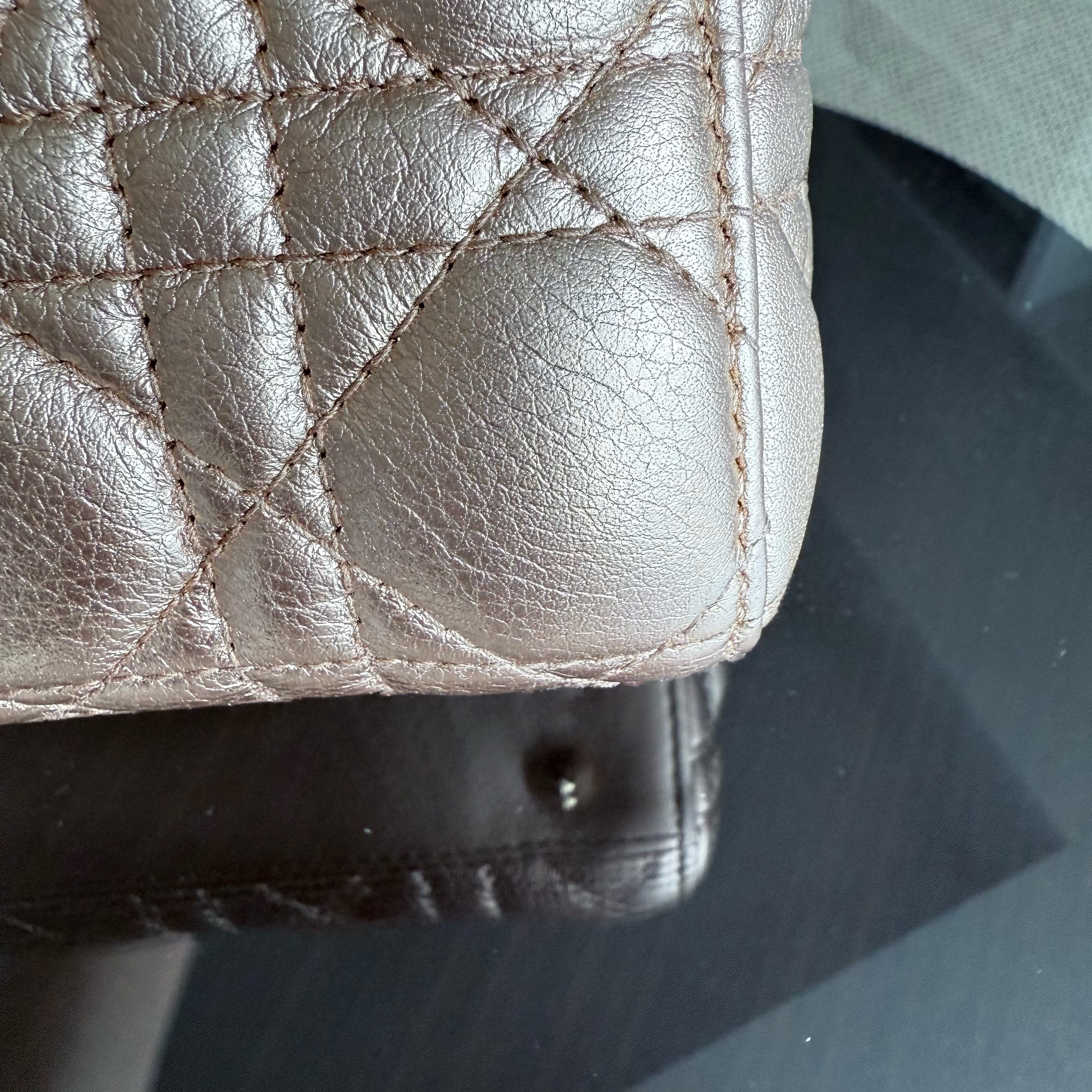 Dior Lady Small ABC - Cannage Lambskin MyABC Metallic Rose Gold Hardware