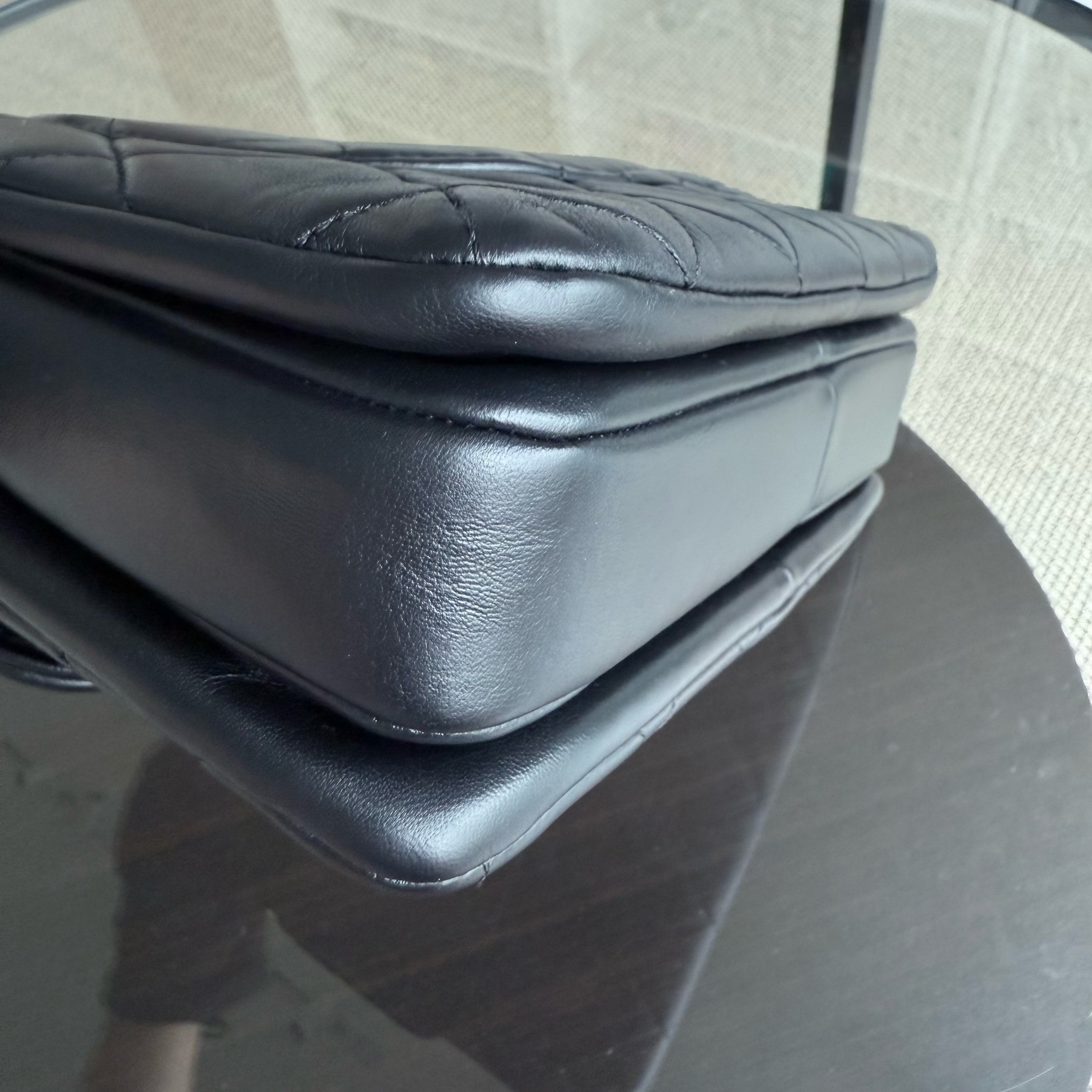 Chanel Trendy CC Small - Quilted Lambskin Black Gold Hardware Series 26