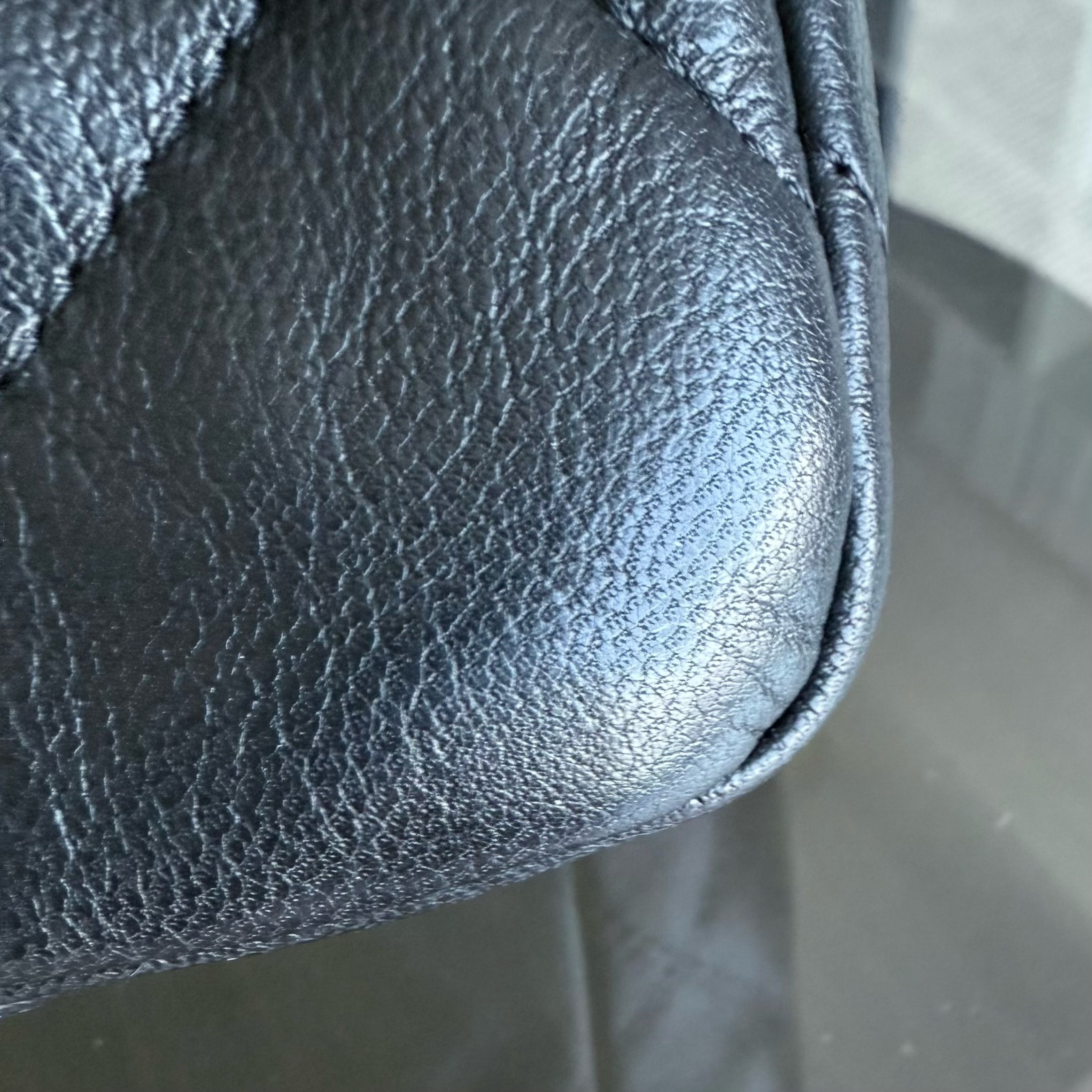 Chanel 19Bag C19 Small - Quilted Goatskin Black Gold Two-tone Hardware Series 30