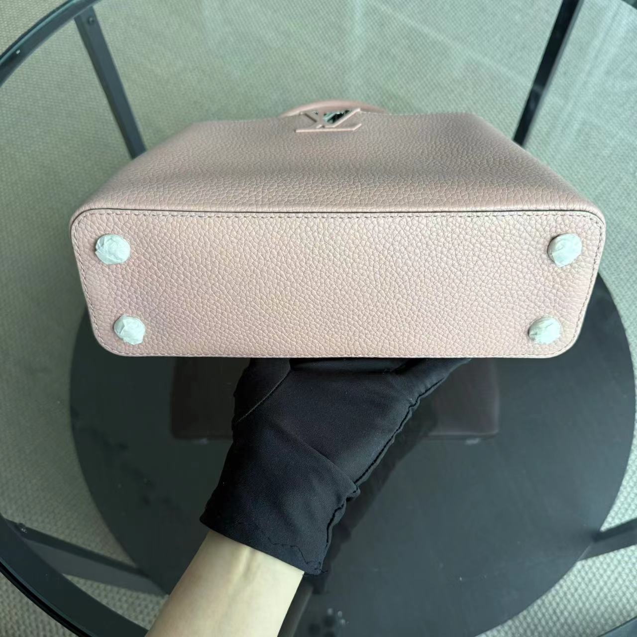 Louis Vuitton Capucines - BB Taurillon Calfskin Rose Jasmin Silver Hardware