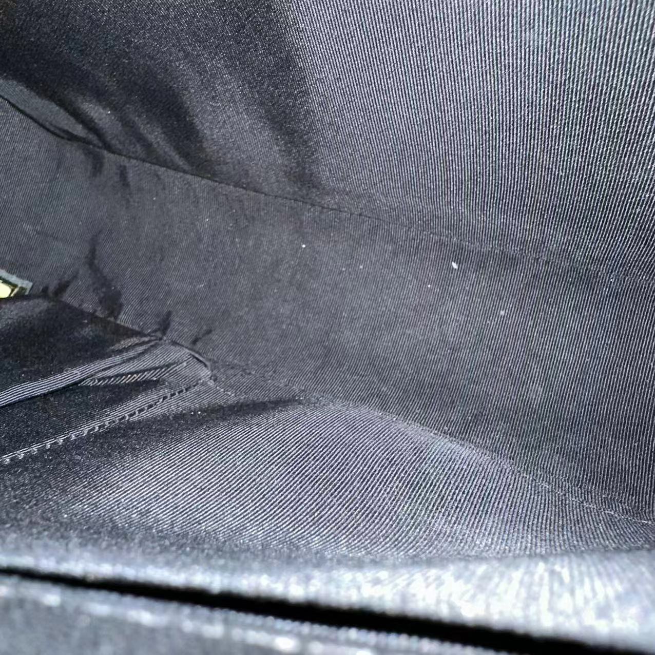 Chanel Boy Medium - 28CM Quilted Lambskin Perforated Black Silver Hardware Series 19