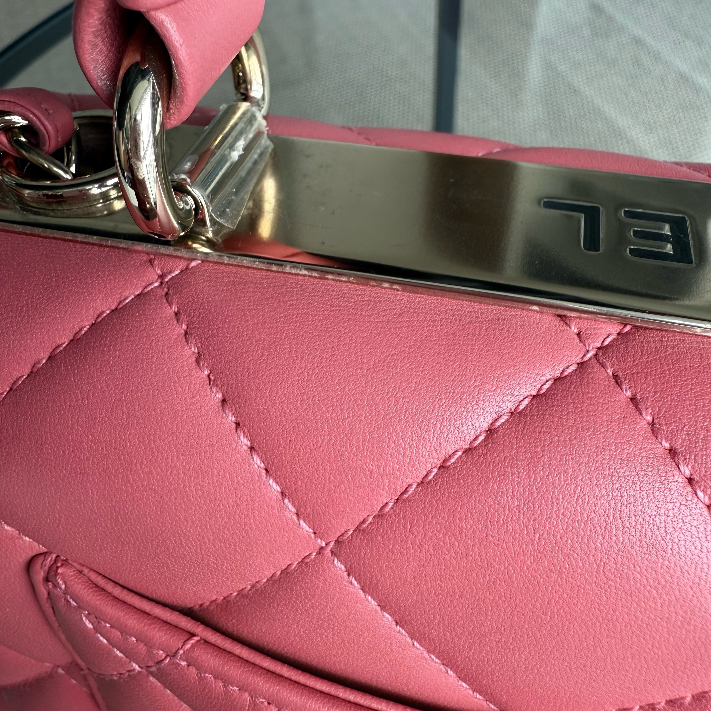 Chanel Trendy CC Small - Quilted Lambskin Pink Gold Hardware