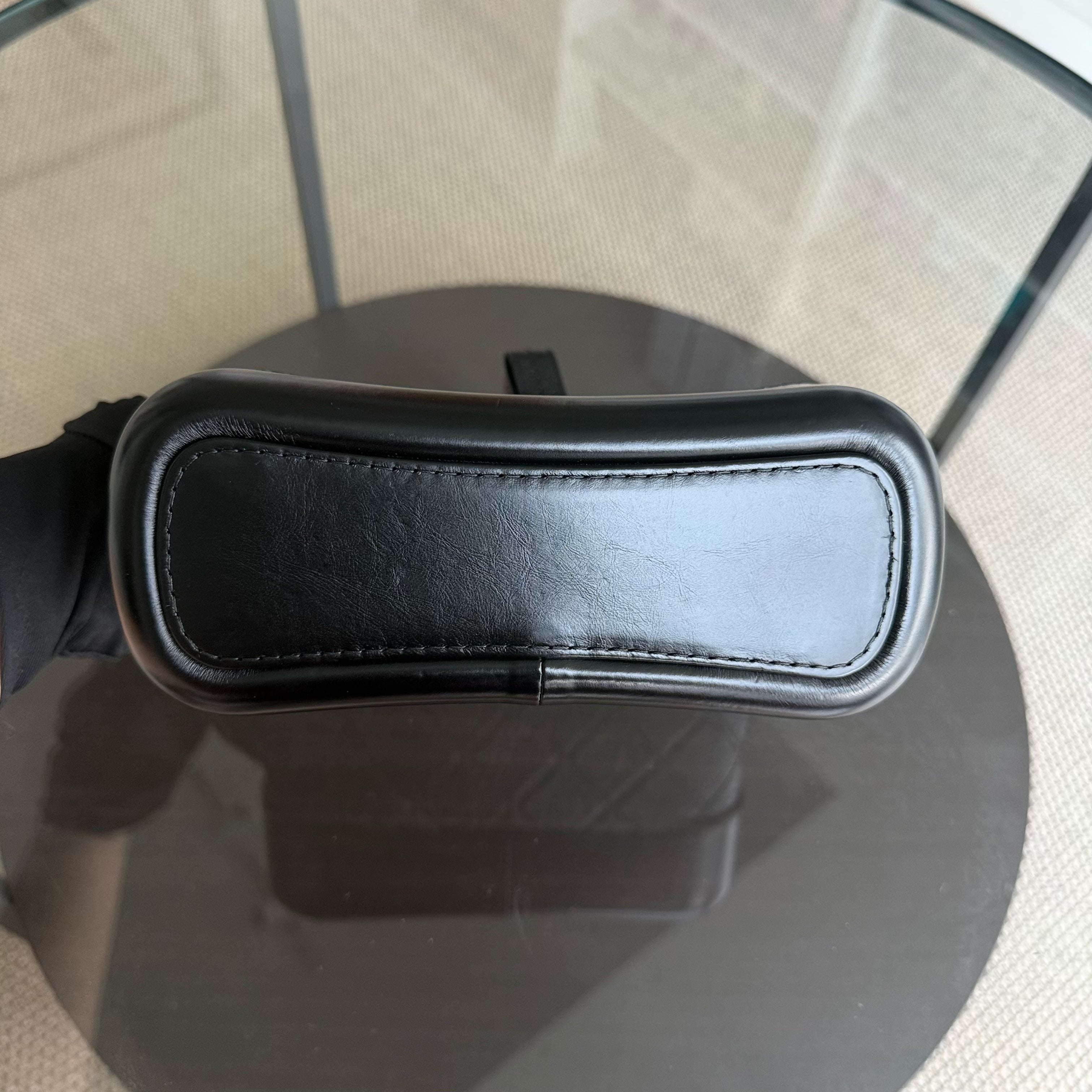 Chanel Gabrielle Small - Quilted Aged Calfskin Black Two-tone Gold Hardware