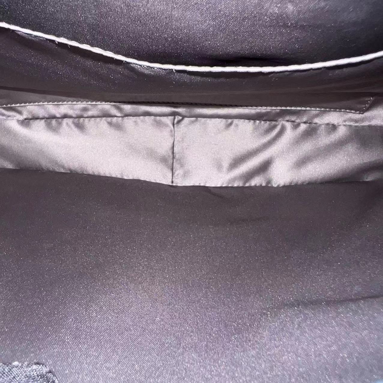 Caviar GST Grand Shopping Tote Quilted Grained Calfskin Grey Silver Hardware Series 13