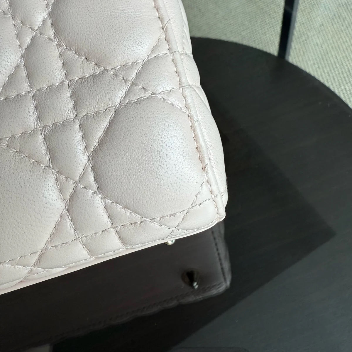 Dior Lady Small ABC - Cannage Lambskin MyABC Light Pink Gold Hardware