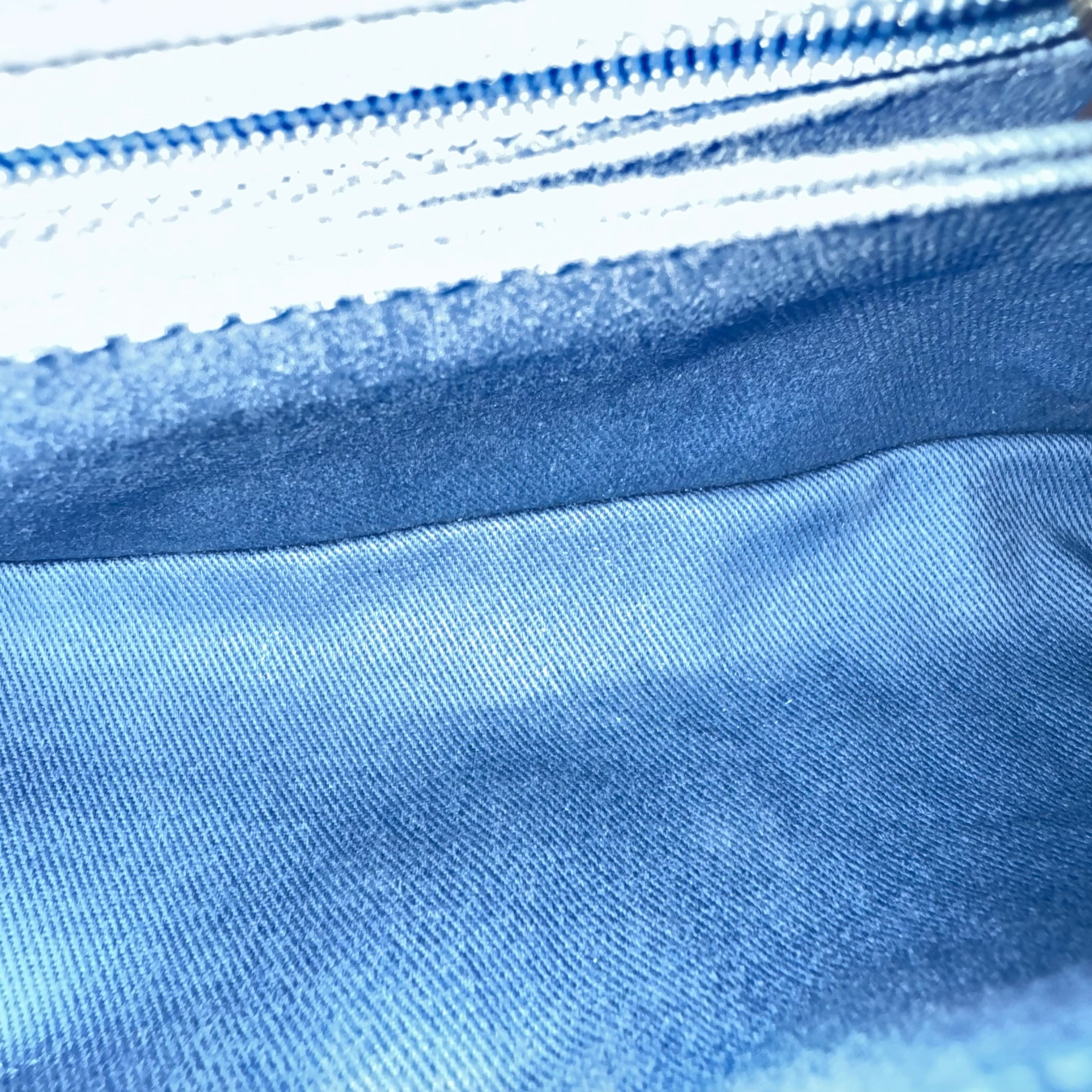 Chanel Coco Handle Small - Caviar 25CM Quilted Blue Gold Hardware Series 25