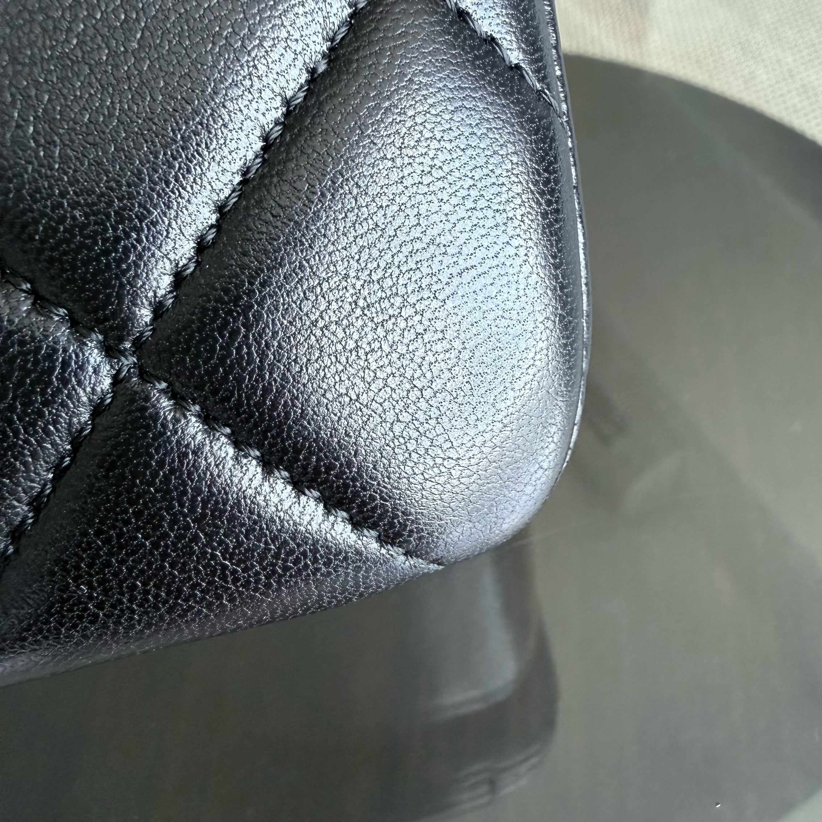 Chanel Trendy CC Small - Quilted Lambskin Black Gold Hardware Series 23