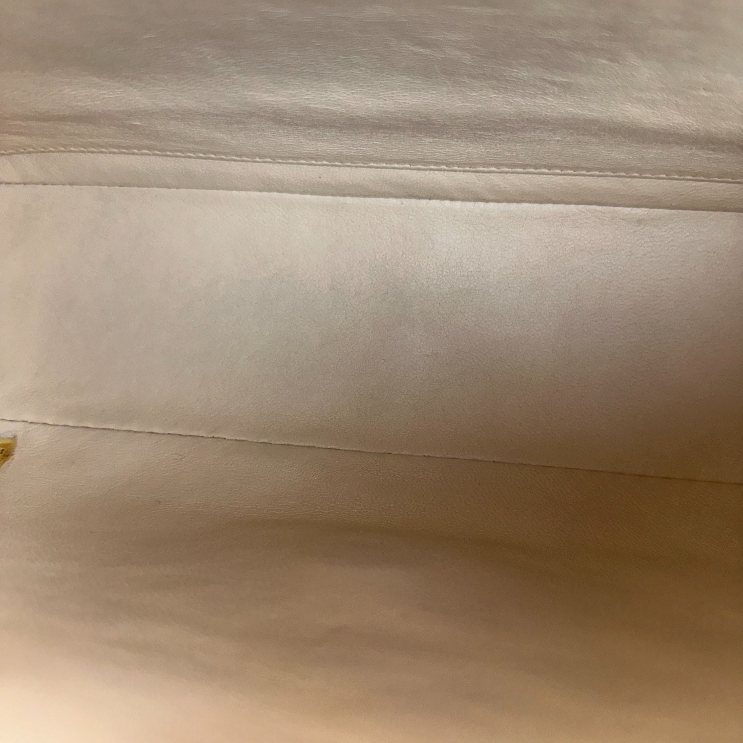 Chanel Caviar Jumbo Classic Flap Single Flap Beige Quilted Calfskin GHW No 13 - Luxury Evermore