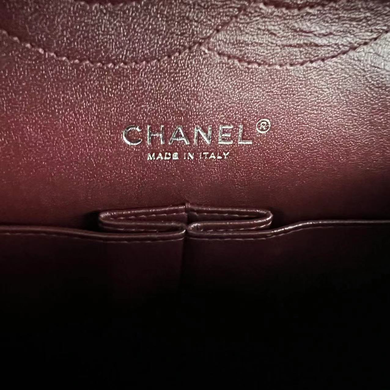 Chanel Caviar Jumbo Double Flap Classic Flap Quilted Calfskin Black Silver Hardware Series 19 - Luxury Evermore