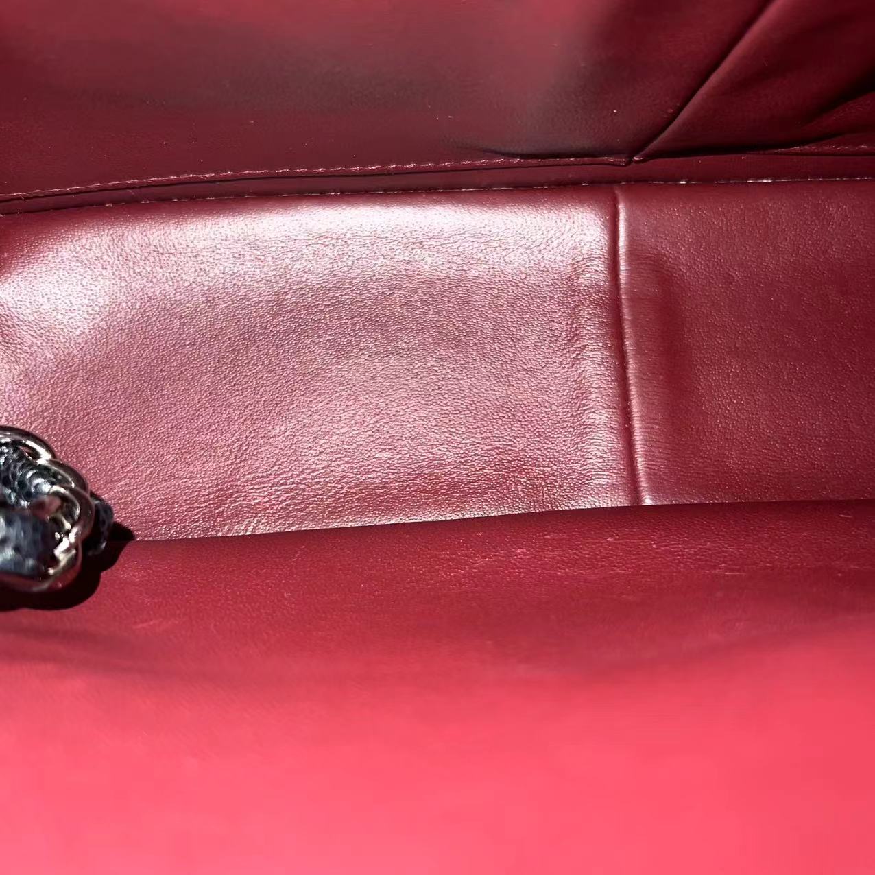 Chanel Caviar Jumbo Double Flap Classic Flap Quilted Calfskin Black Silver Hardware Series 19 - Luxury Evermore