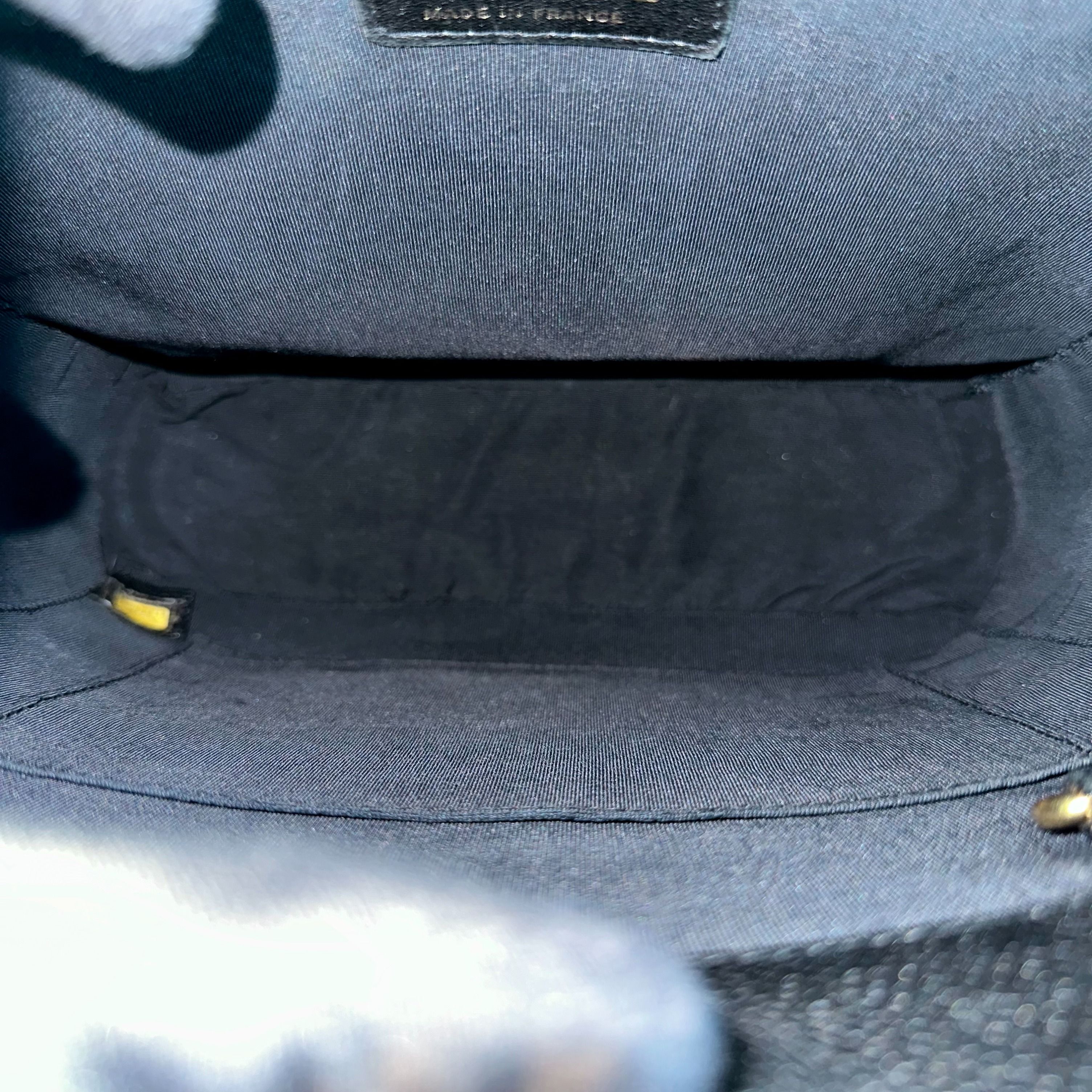 Caviar PST Petite Shopping Tote Black GHW No 11