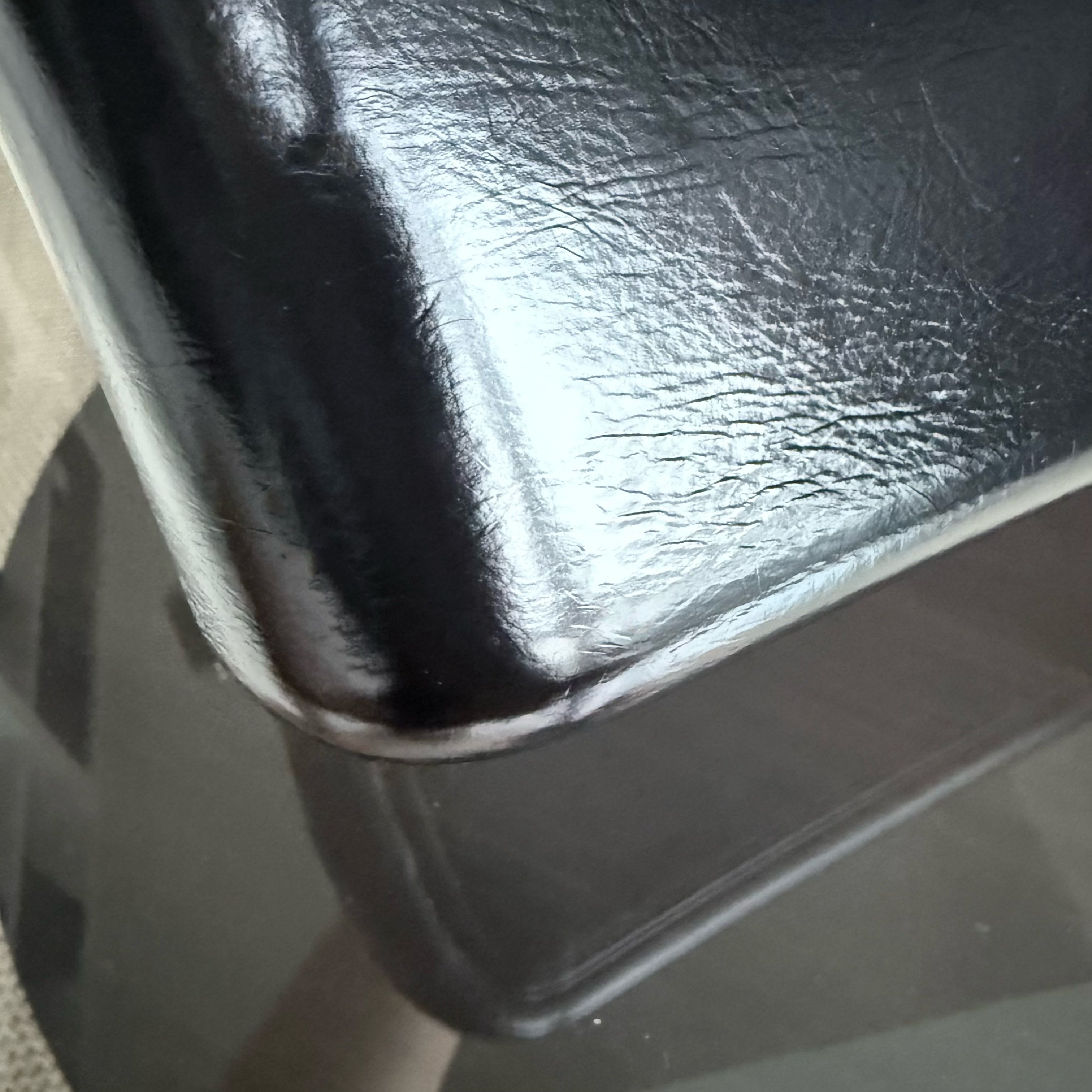 Chanel Gabrielle Medium - Quilted Aged Calfskin Black Two-tone Gold Hardware Series 25