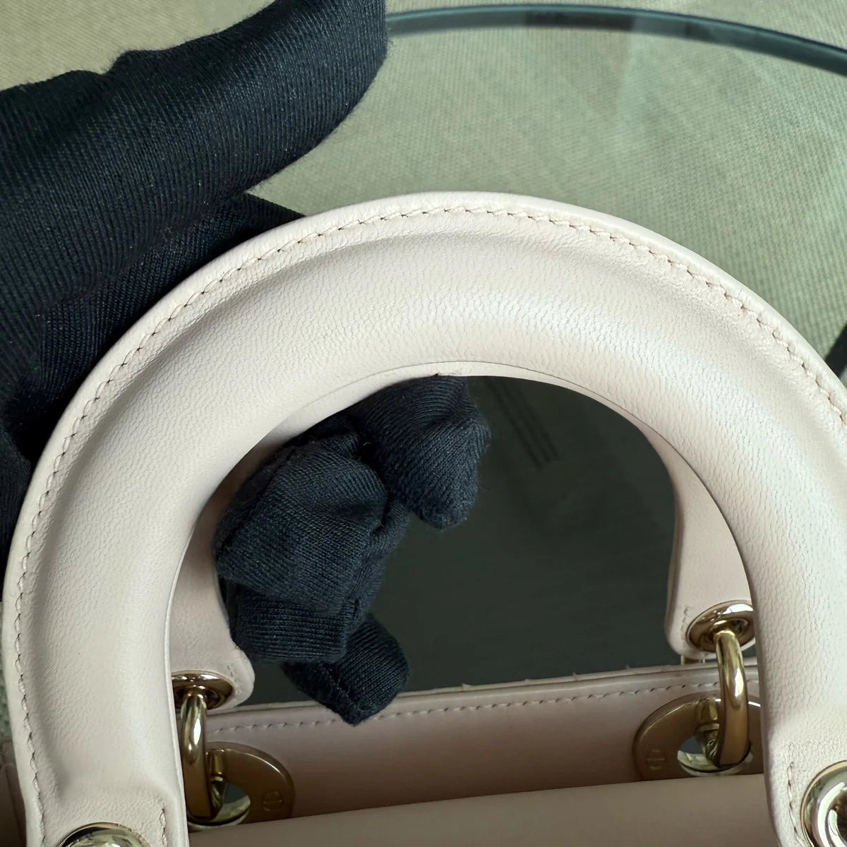 Dior Lady Small ABC - Cannage Lambskin MyABC Light Pink Gold Hardware