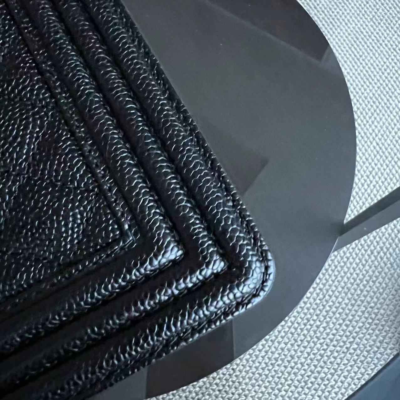 Chanel Boy Small - Caviar Quilted Grained Calfskin Black Ruthenium Silver Hardware Series 19