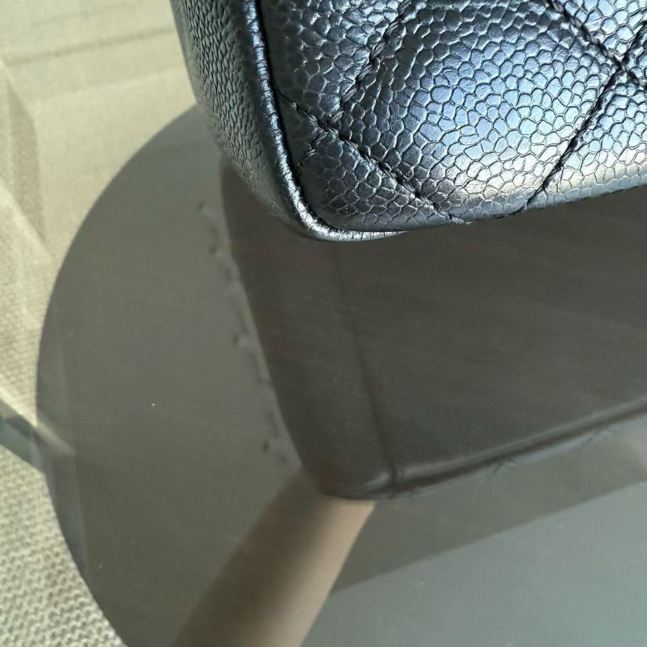 Chanel GST Grand Shopping Tote - Caviar Quilted Black Gold Hardware