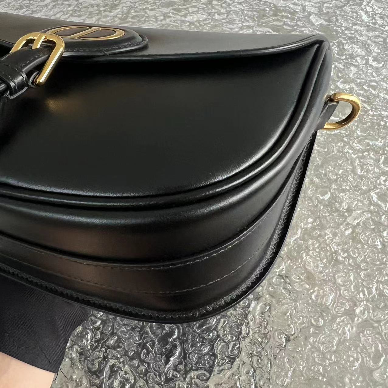 Dior Bobby Medium Smooth Calfskin Black GHW - Luxury Evermore