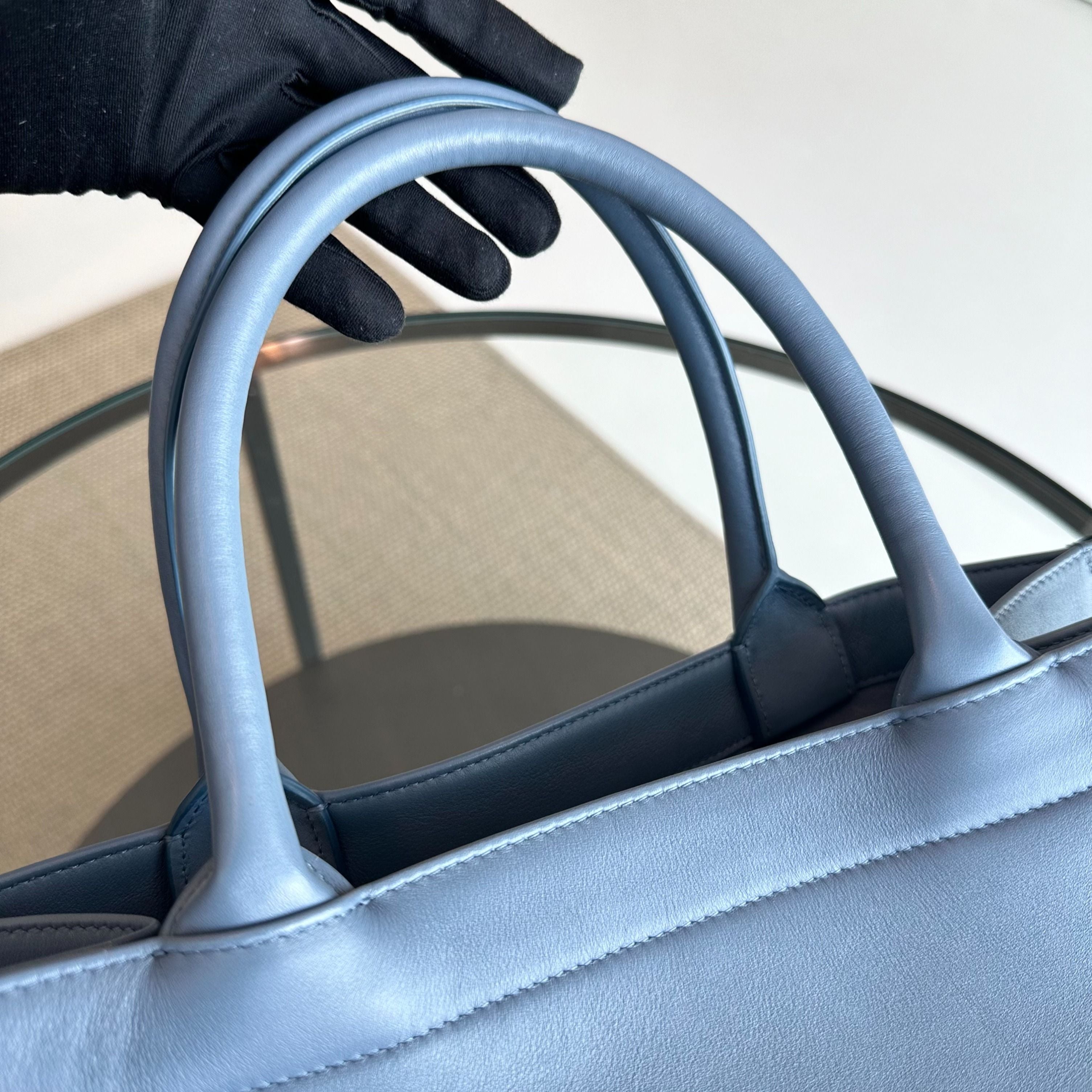 Dior Book Tote Embossed Leather Medium Tote Bag - Luxury Evermore