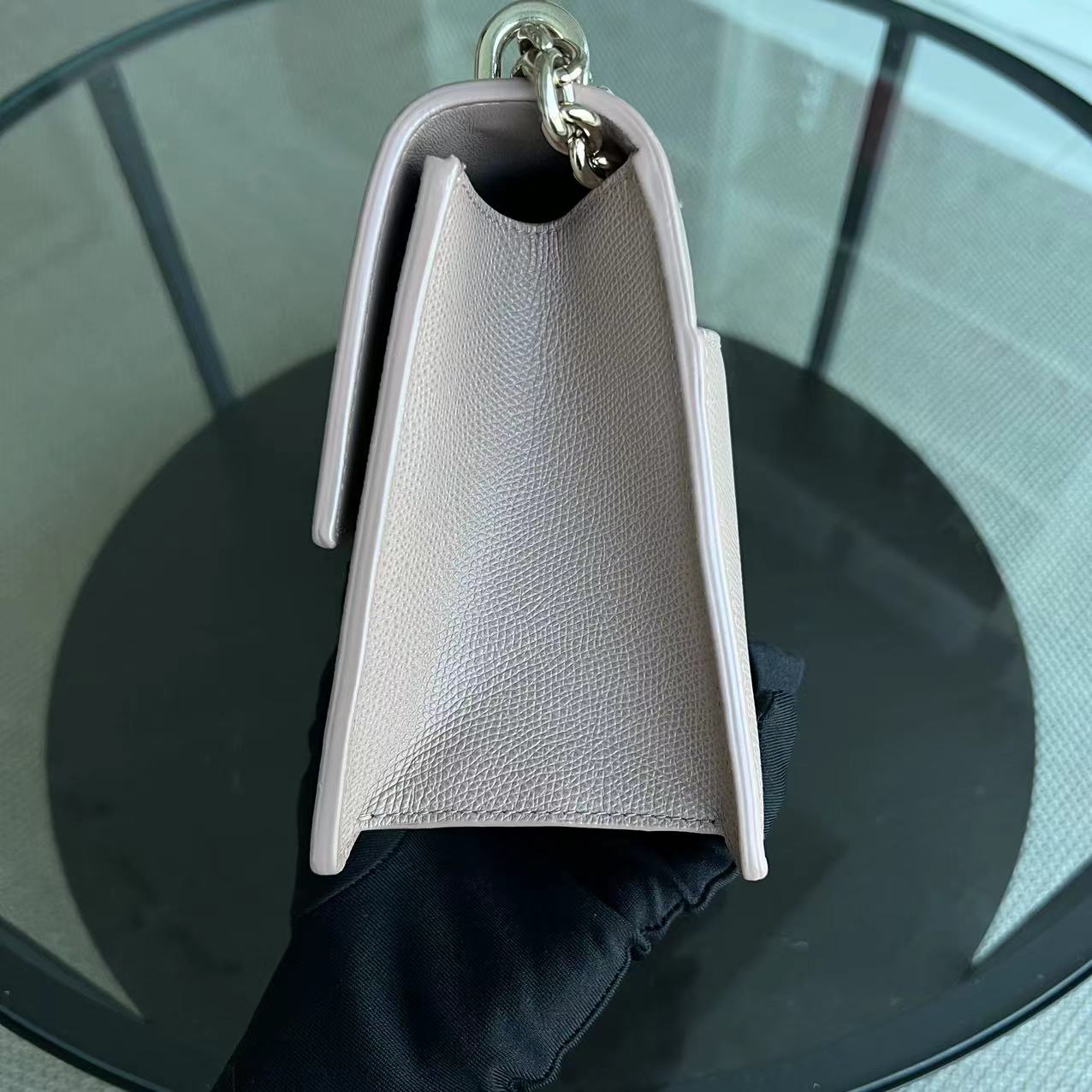 Dior Montaigne 30 East West Grained Calfskin Light Pink Golden Hardware - Luxury Evermore