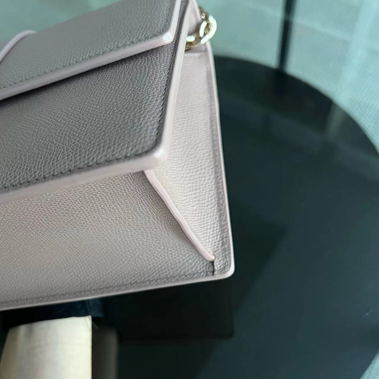 Dior Montaigne 30 East West Grained Calfskin Light Pink Golden Hardware - Luxury Evermore