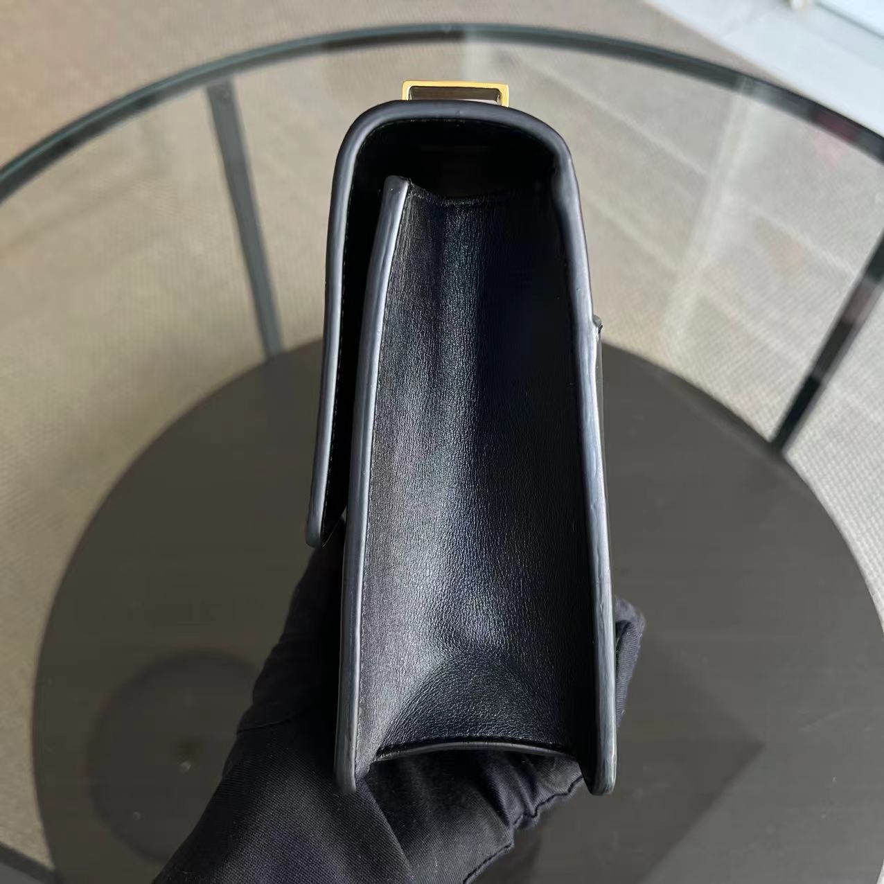 Dior Montaigne 30 Smooth Calfskin Black GHW - Luxury Evermore