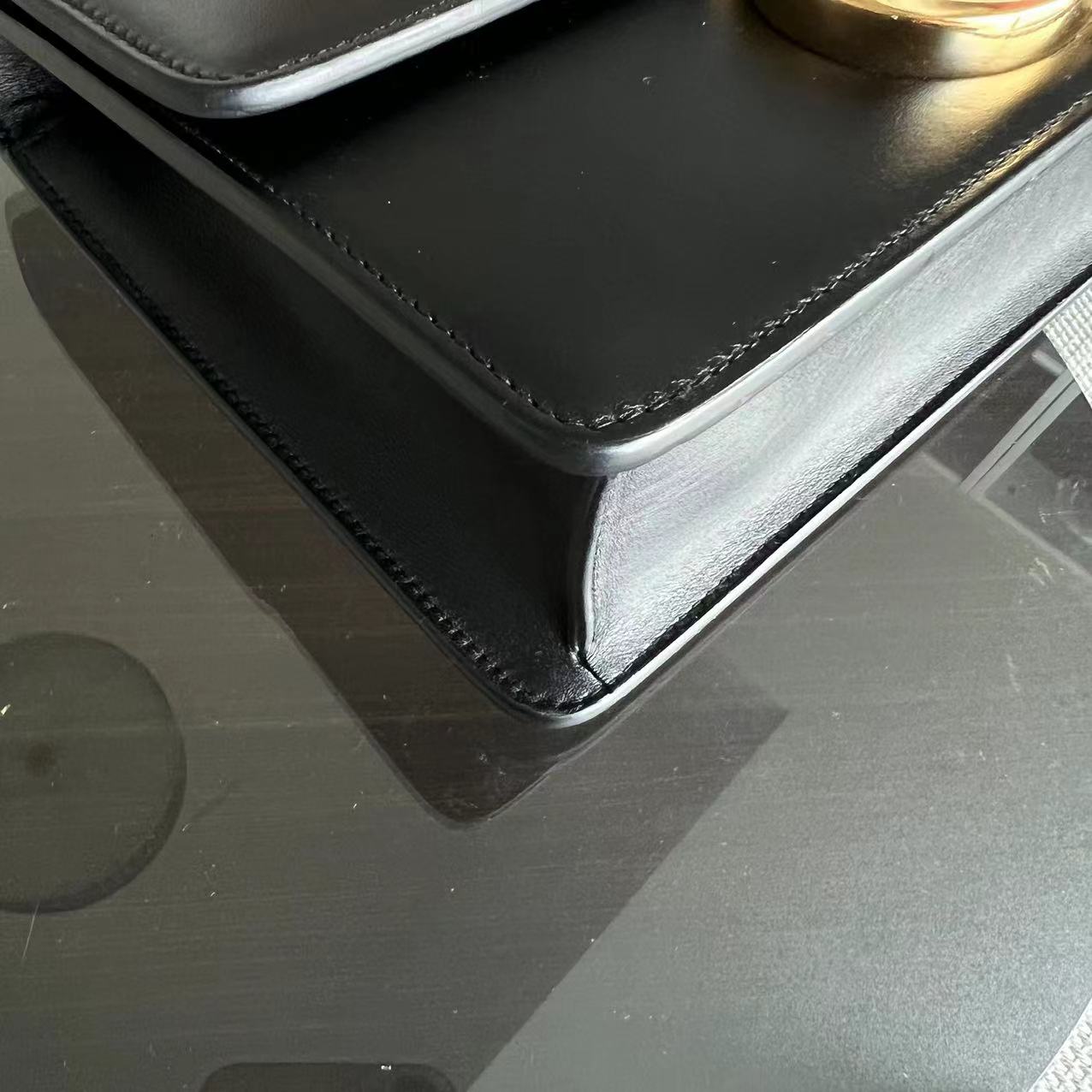 Dior Montaigne 30 Smooth Calfskin Black GHW - Luxury Evermore