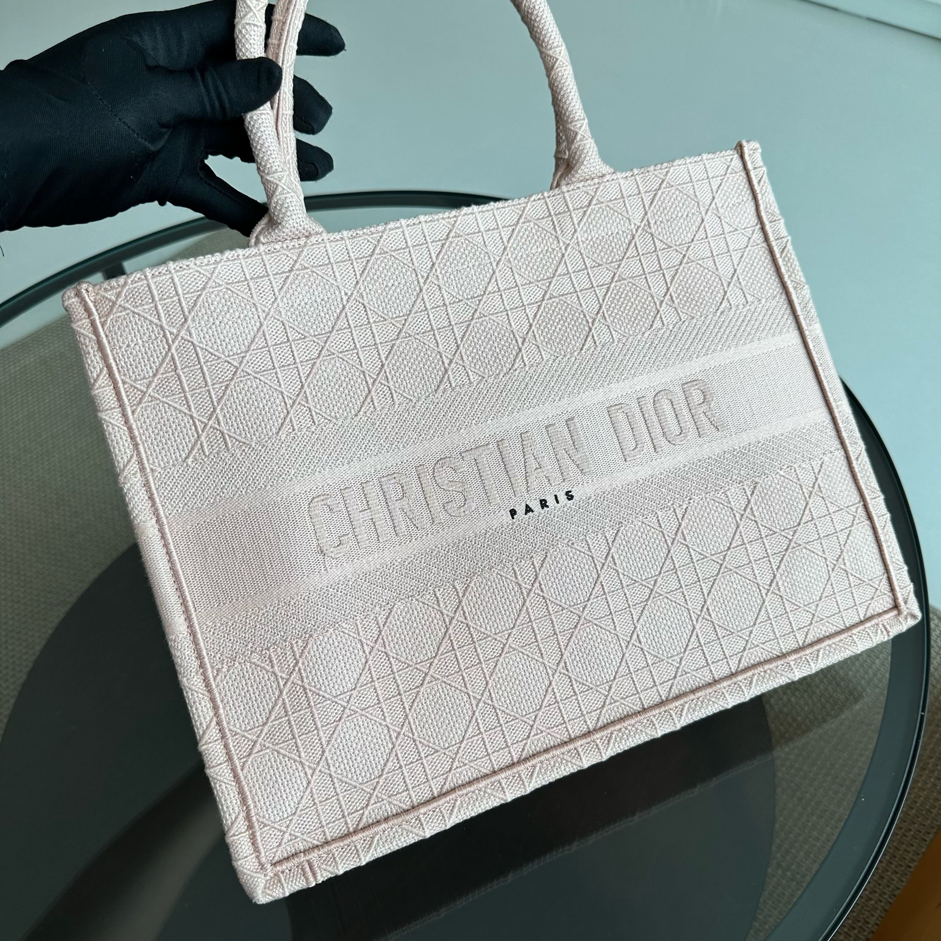 Book Tote Medium Light Pink