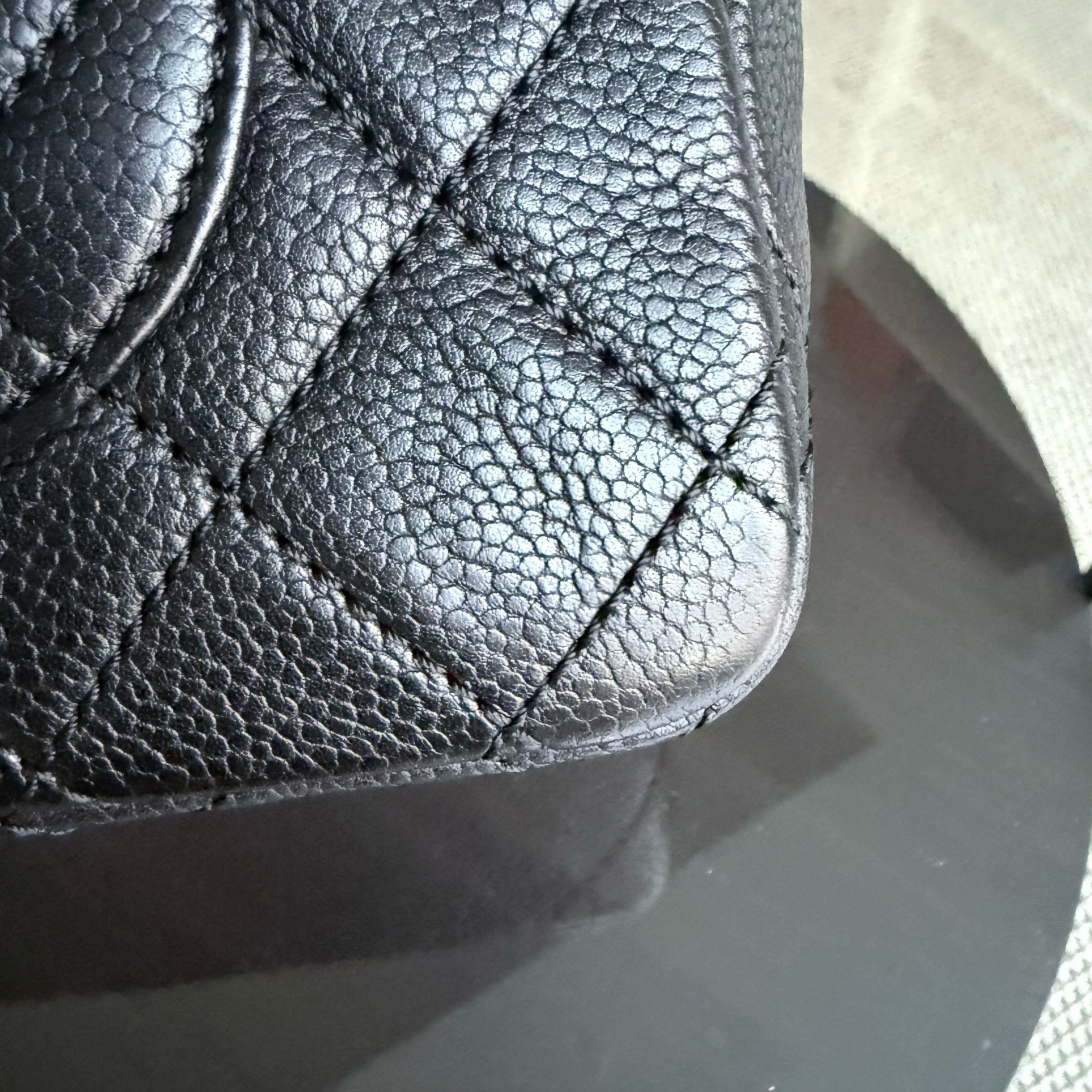 Chanel Seasonal Flap - 24CM Caviar Grained Calfskin Black Silver Hardware Series 18