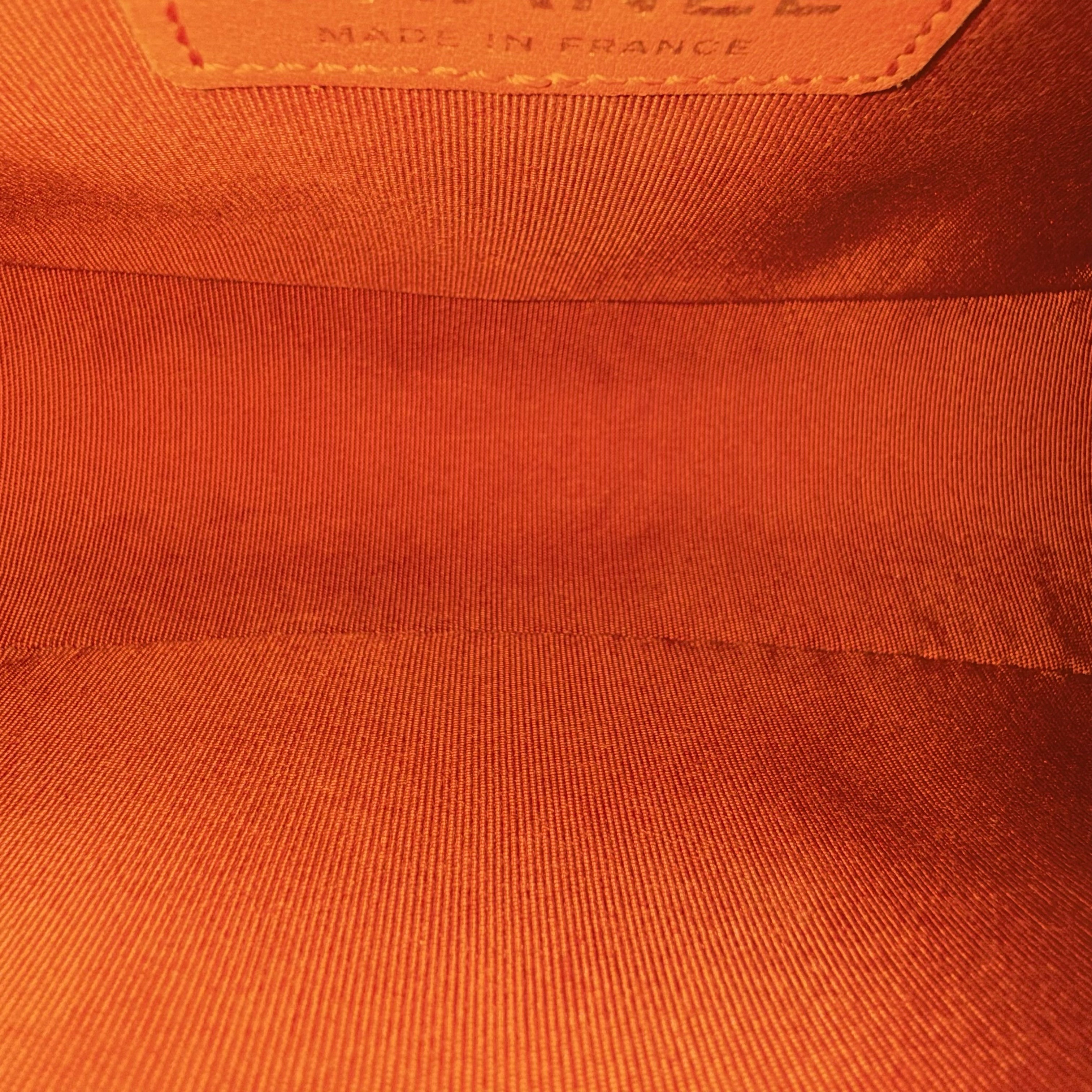 Chanel Boy Medium - 25CM Quilted Clafskin Caramel Aged Gold Hardware Series 20