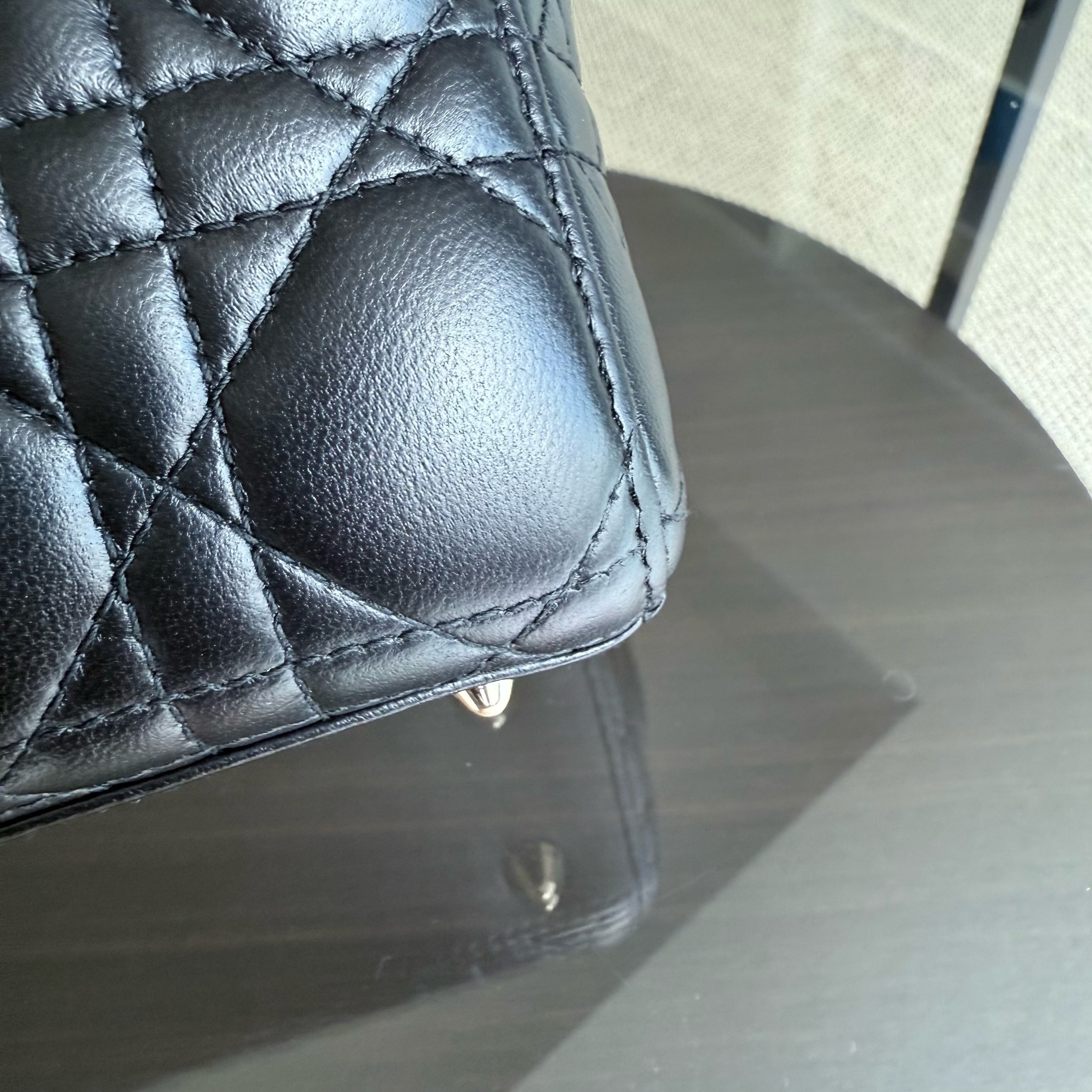 Dior Lady Small ABC - Cannage Lambskin MyABC Black Gold Hardware