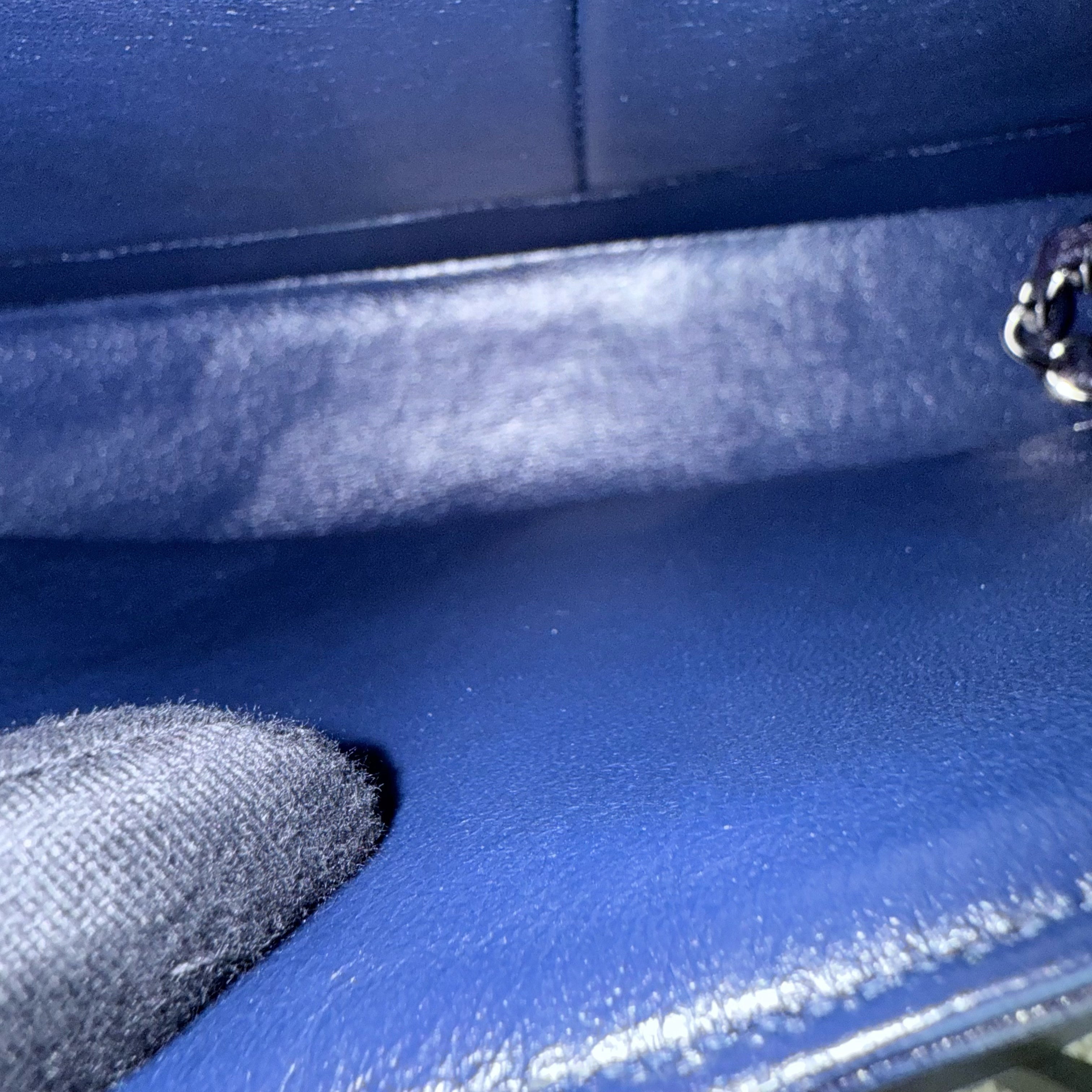 Chanel Classic Flap Medium - Caviar 25CM Quilted Dark Midnight Blue Silver Hardware Series 18