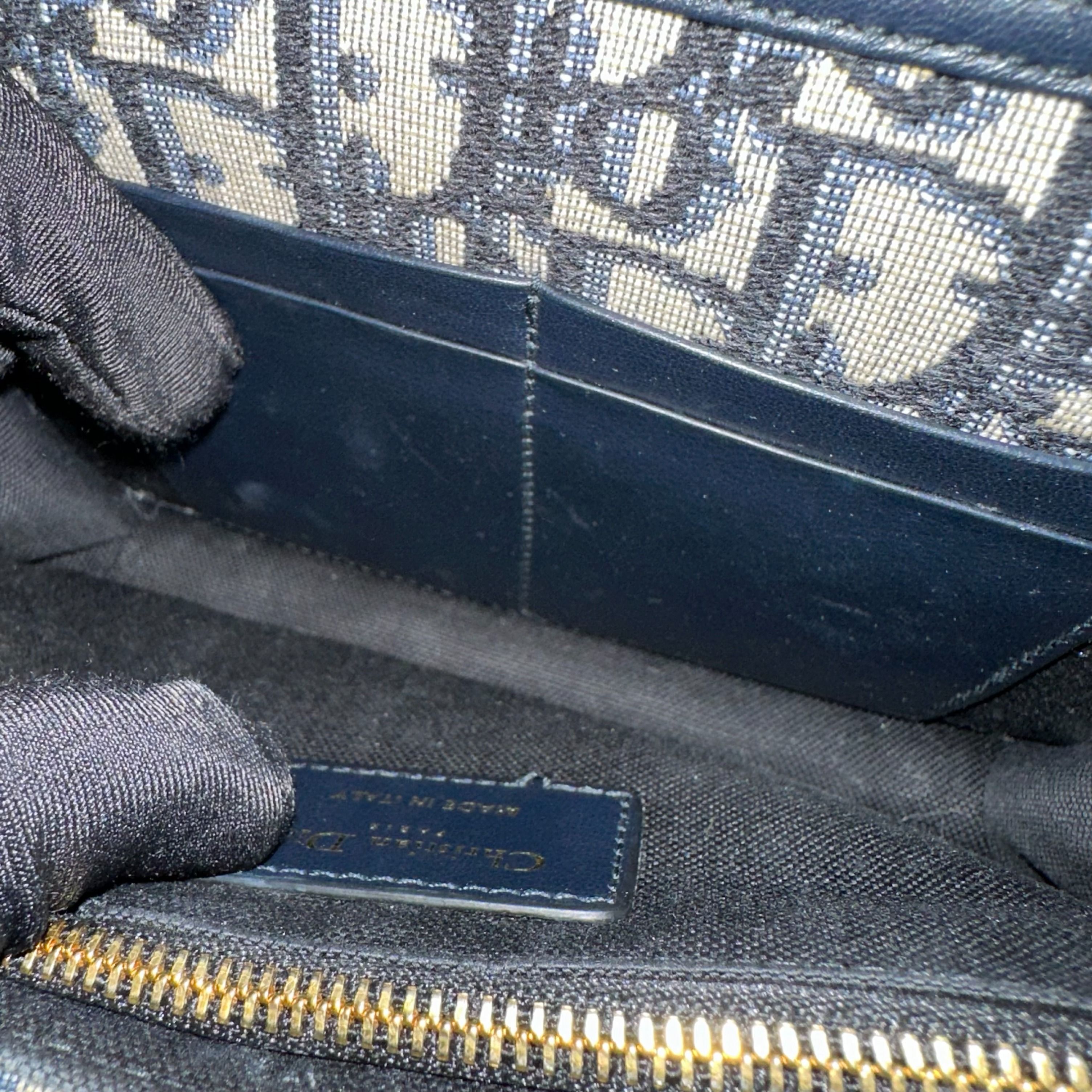 *Full Set, Receipt* Dior Montaigne 30 WOC Wallet On Chain Oblique Monogram Canvas - Luxury Evermore