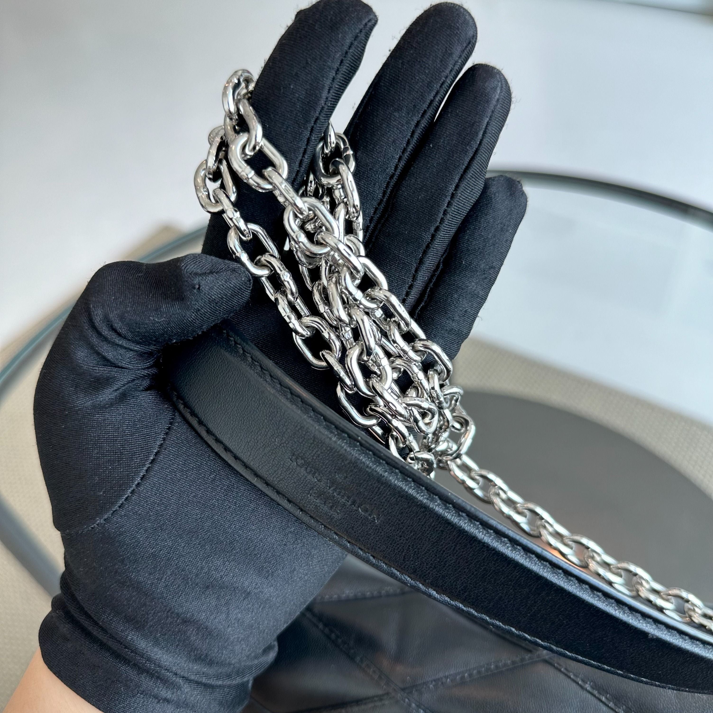 Louis Vuitton LV Malletage Twist Go-14 MM Black SHW Shoulder Bag - Luxury Evermore