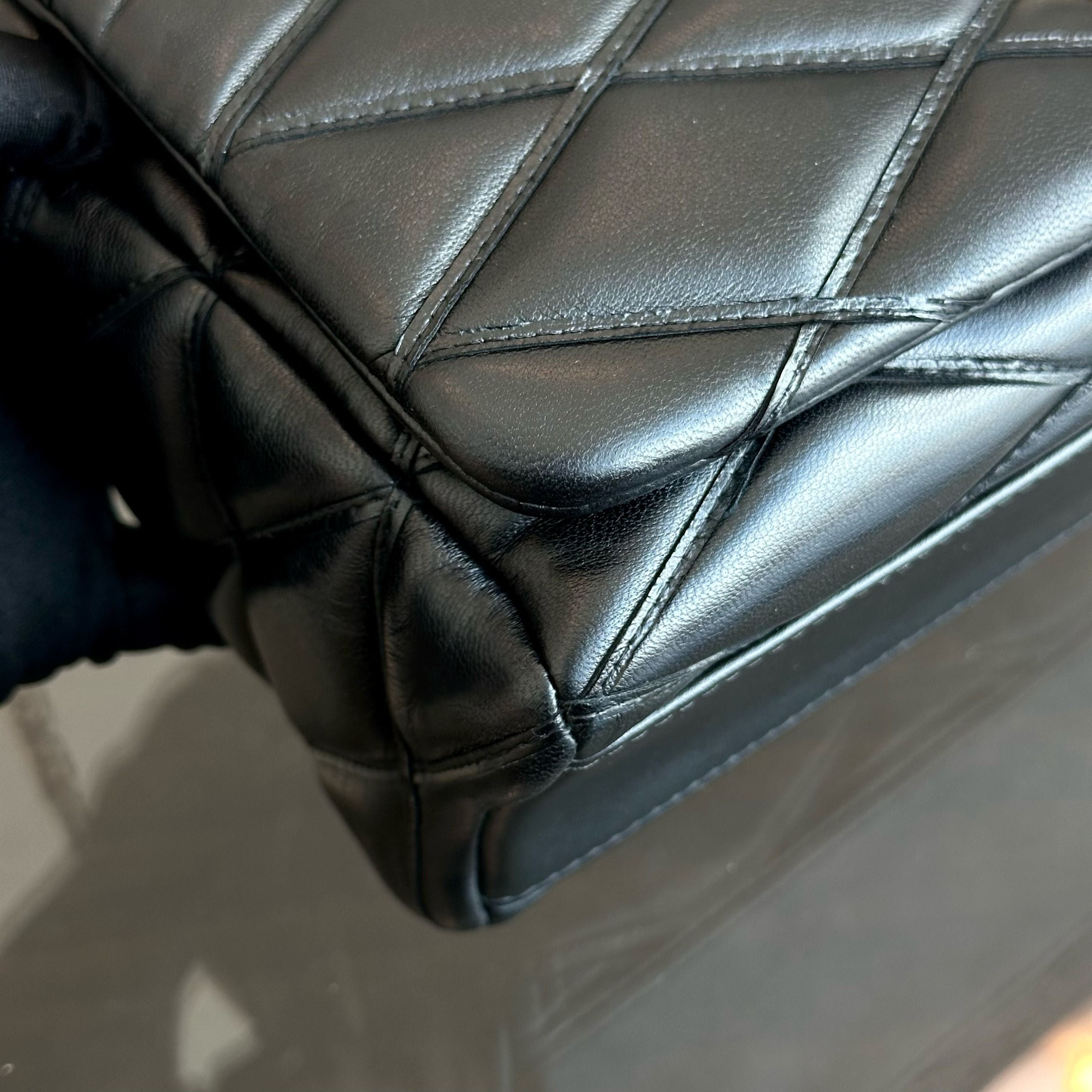 Louis Vuitton LV Malletage Twist Go-14 MM Black SHW Shoulder Bag - Luxury Evermore