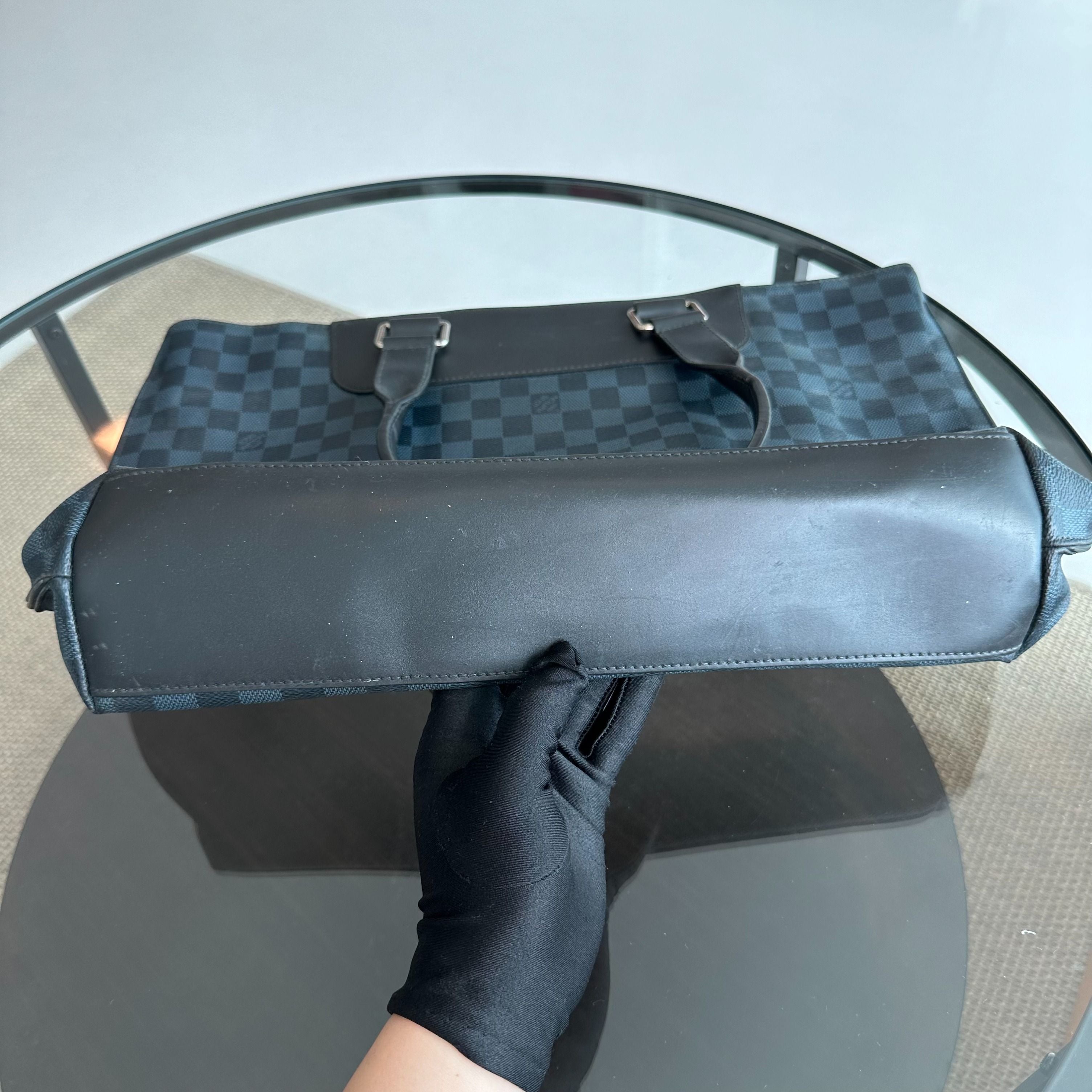 LV Louis Vuitton Cabas Voyage Damier Shoulder Tote Bag - Luxury Evermore