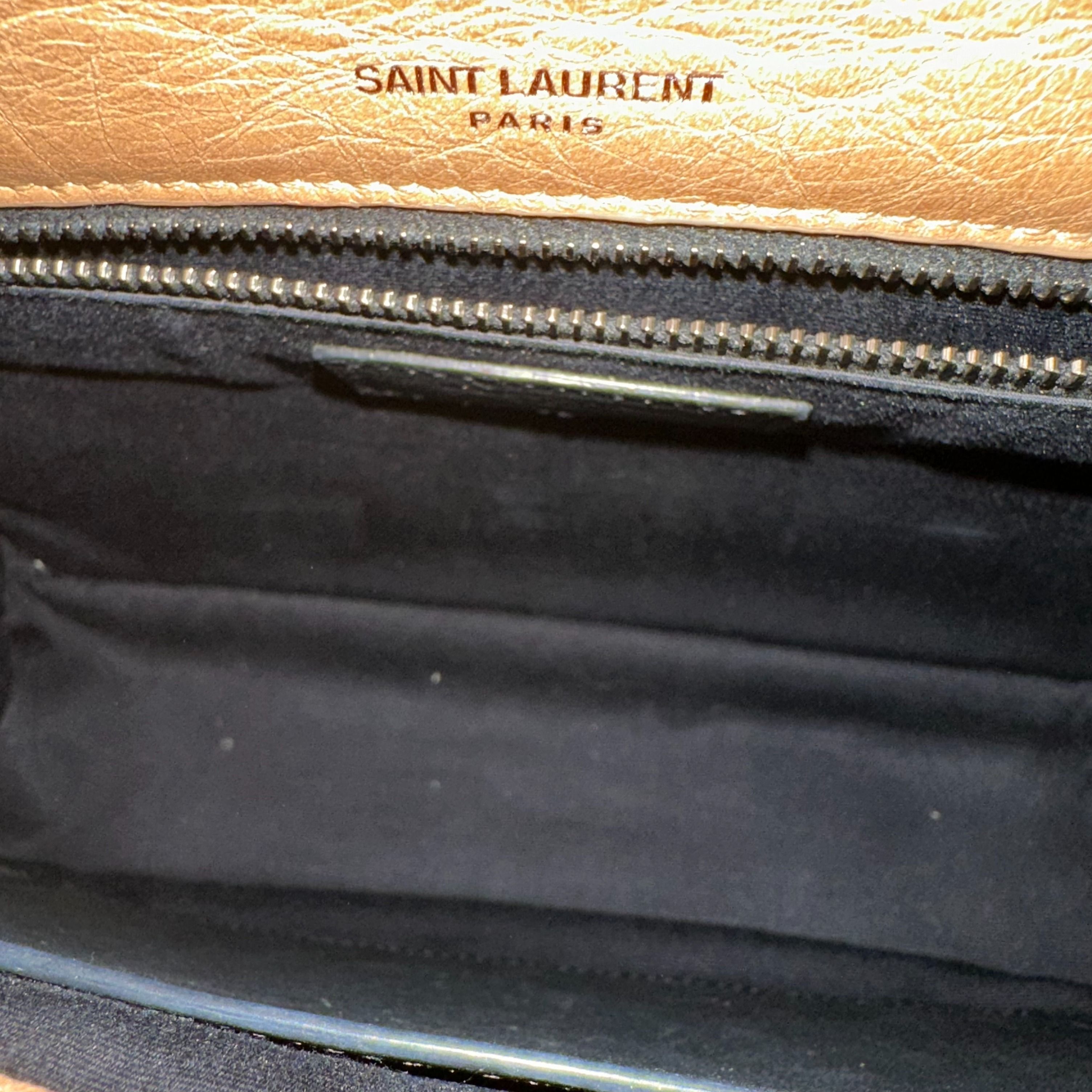 *Receipt* YSL Niki Medium Brown Leather Shoulder Bag - Luxury Evermore