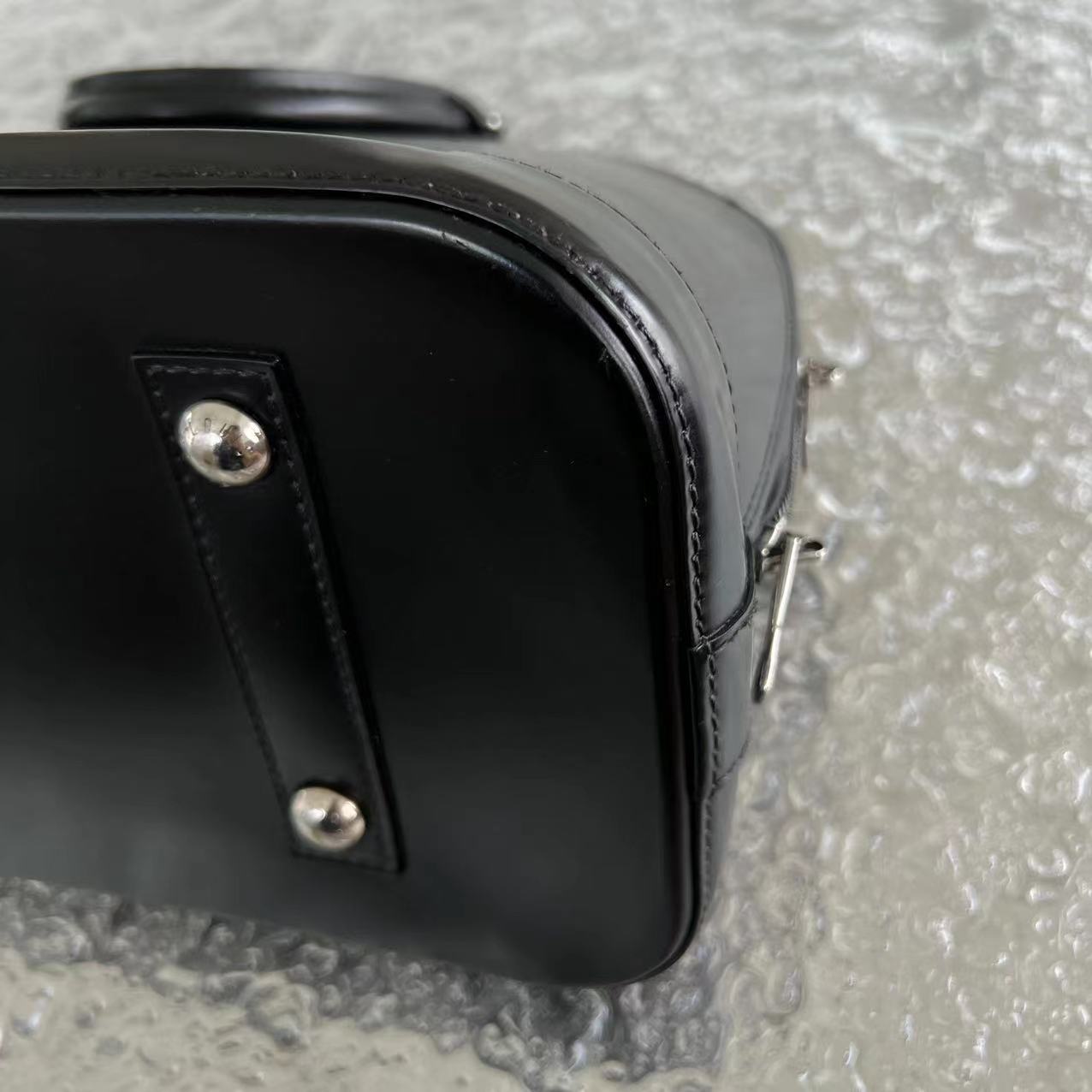 *Recolor* LV Alma PM EPI Leather Black Silver Hardware - Luxury Evermore