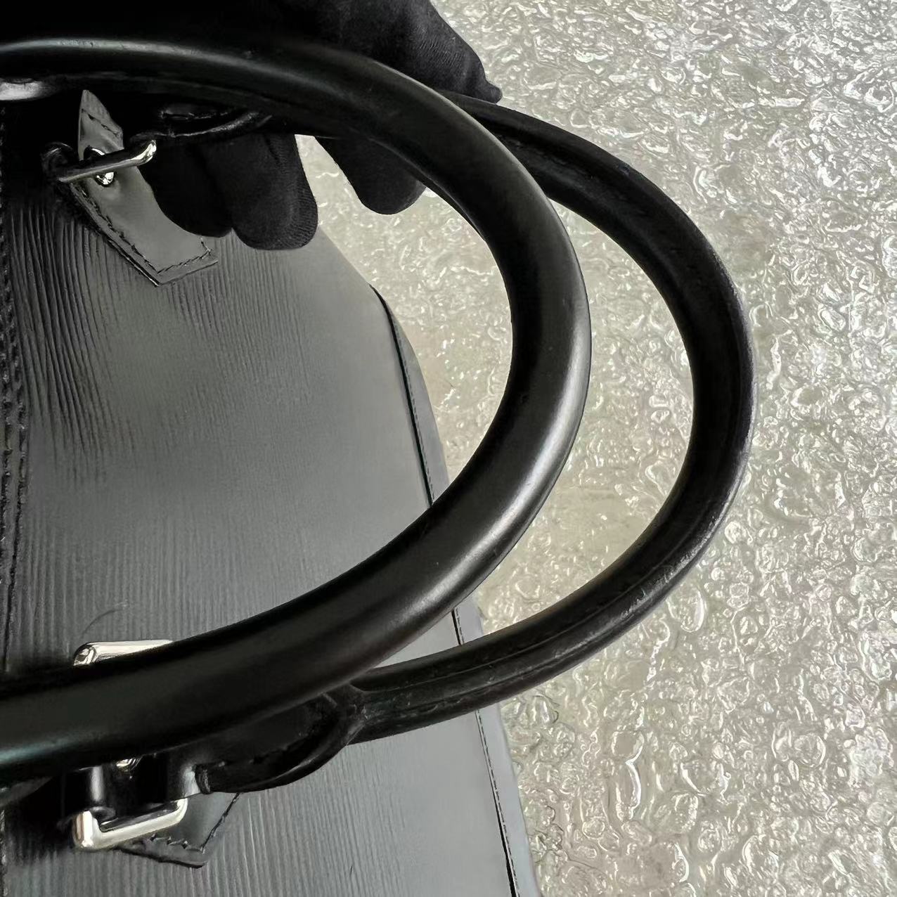 *Recolor* LV Alma PM EPI Leather Black Silver Hardware - Luxury Evermore